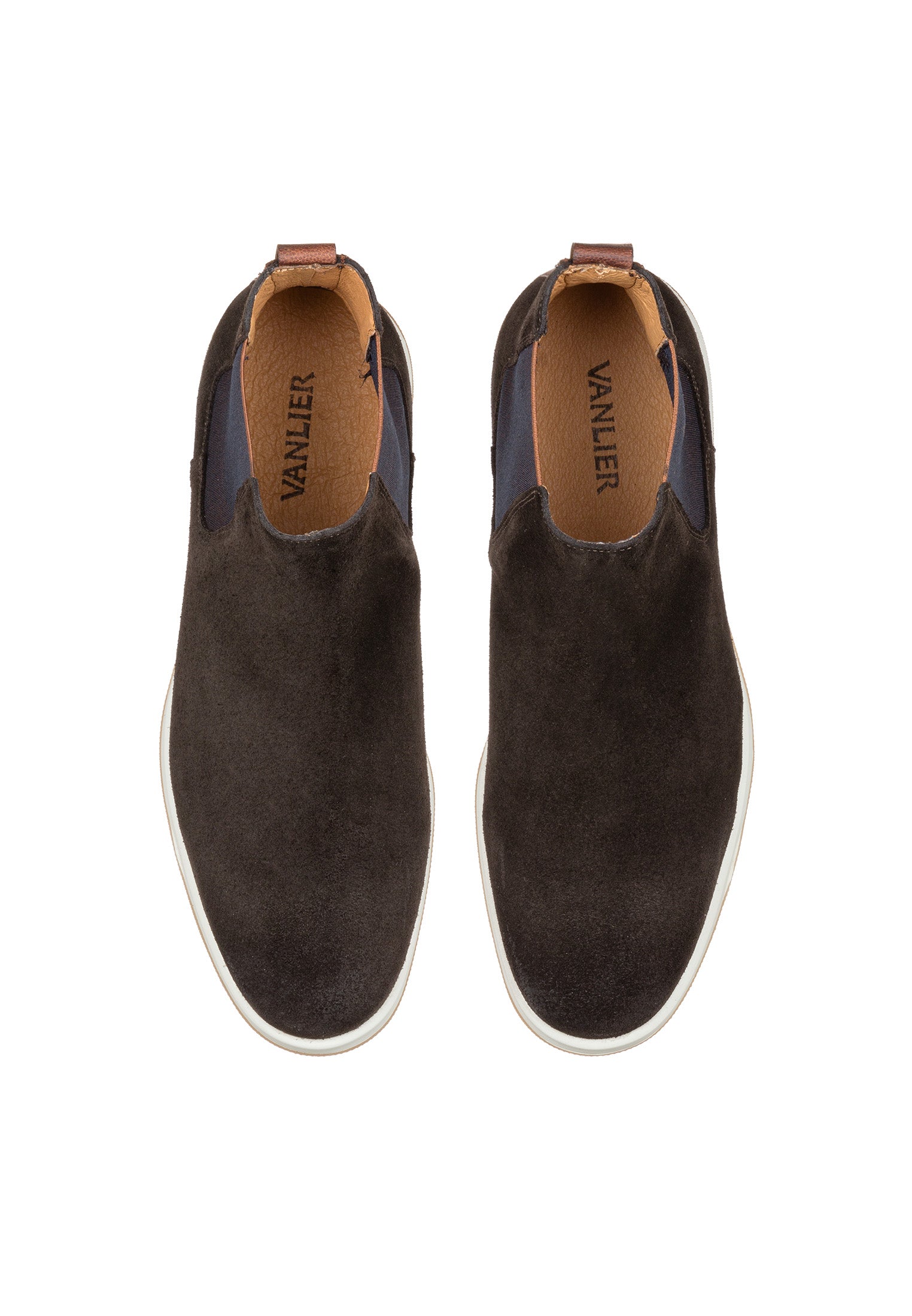 Donker bruin suède Ticino chelsea boot