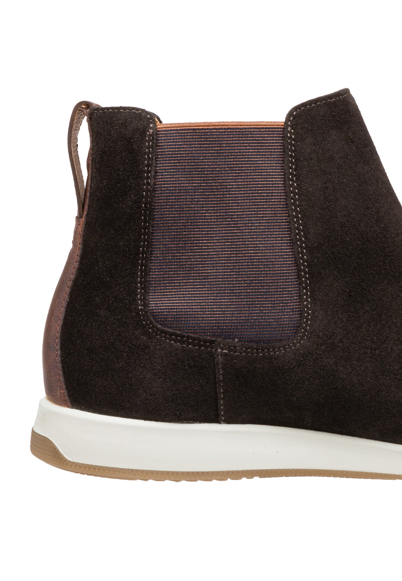 Donker bruin suède Ticino chelsea boot