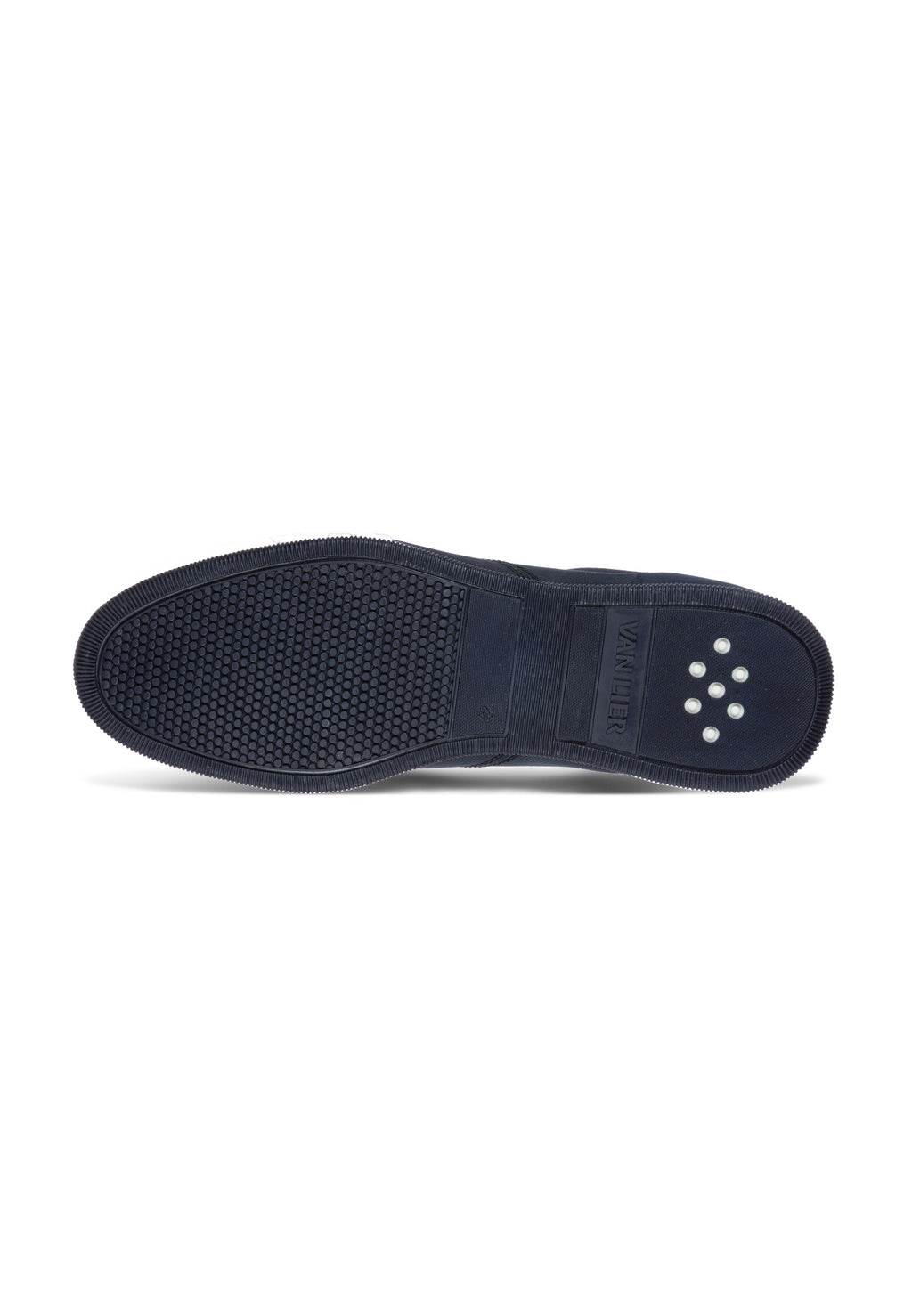 Navy blauw nubuck Magnus sneaker