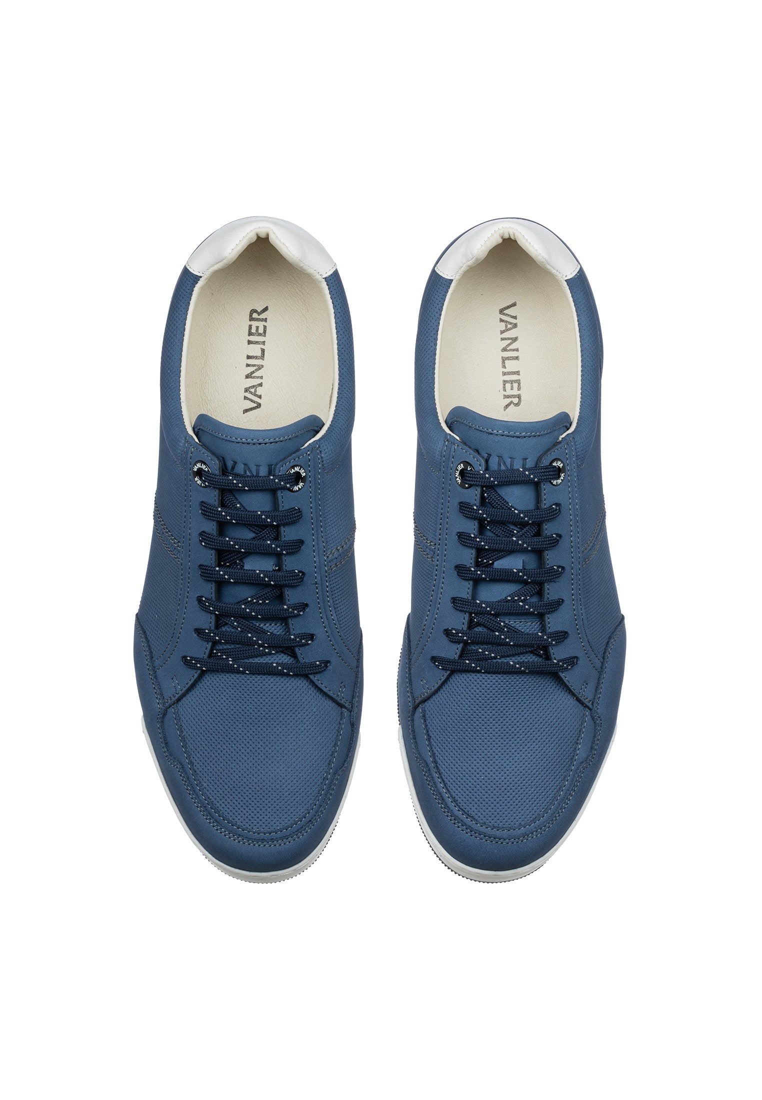 Blauw nubuck Magnus sneaker