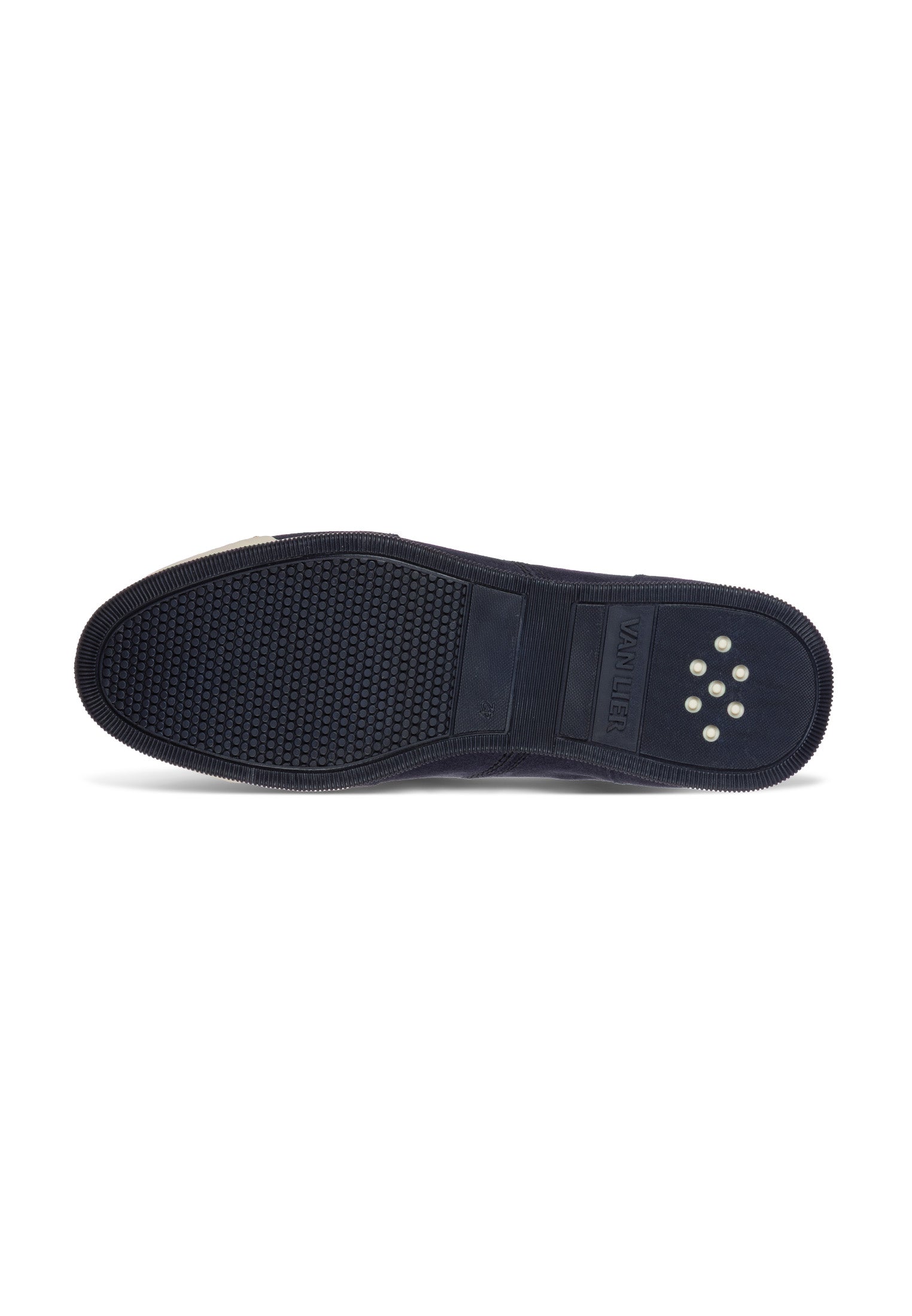 Navy blauw suède Magnus sneaker