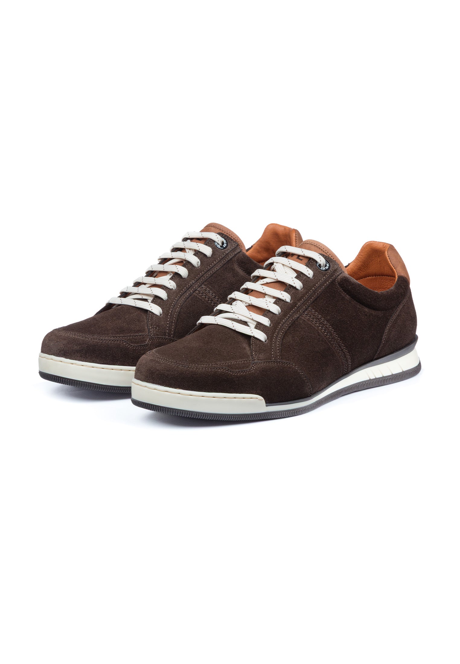 Testa di Moro bruin suède Magnus sneaker