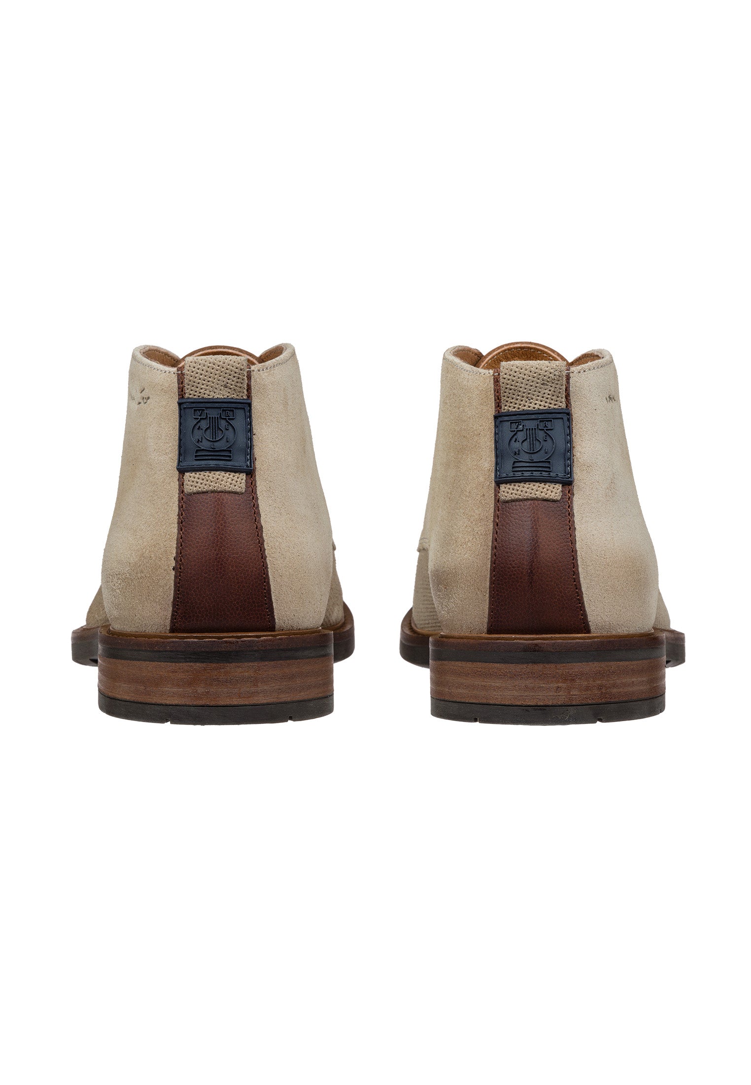 Licht taupe suède Boston boot