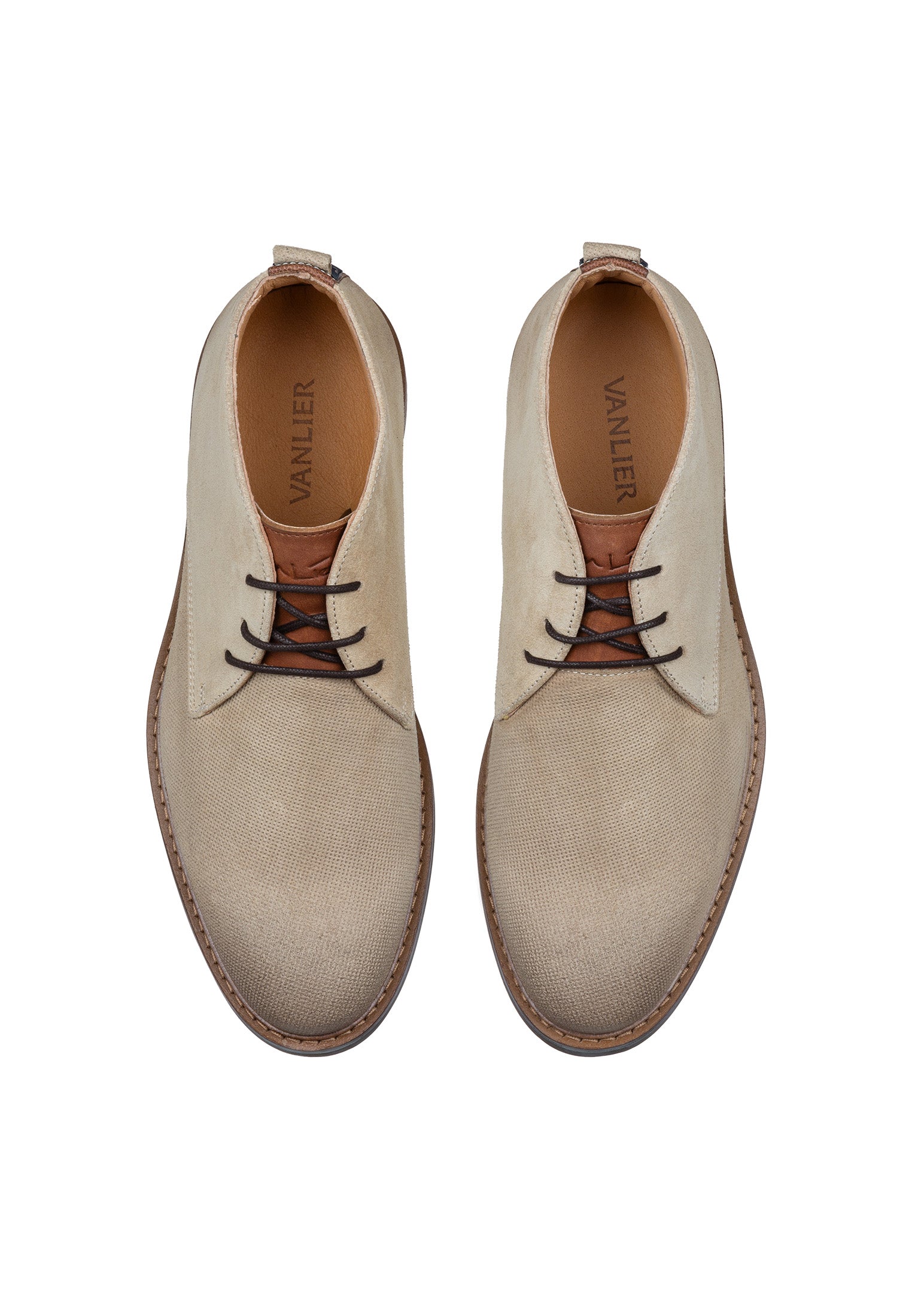 Licht taupe suède Boston boot