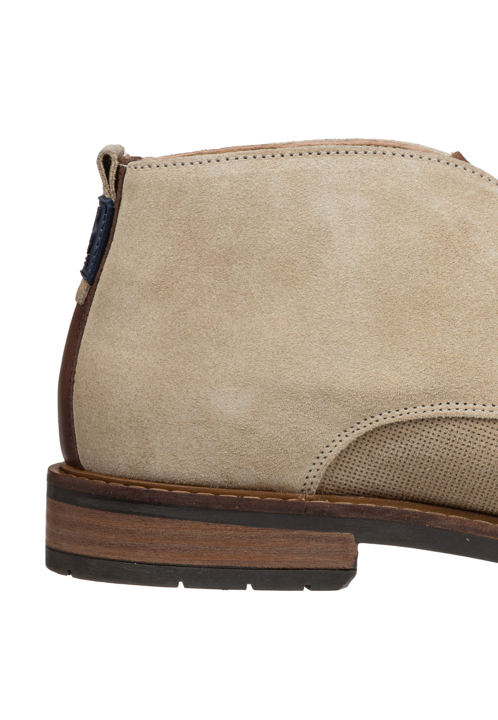 Licht taupe suède Boston boot