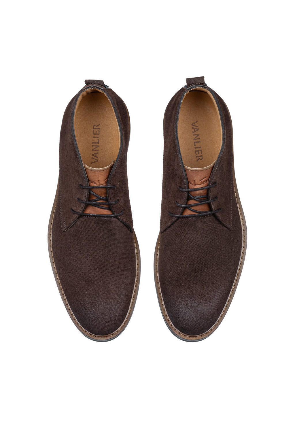 Testa di moro bruin suède Boston boot