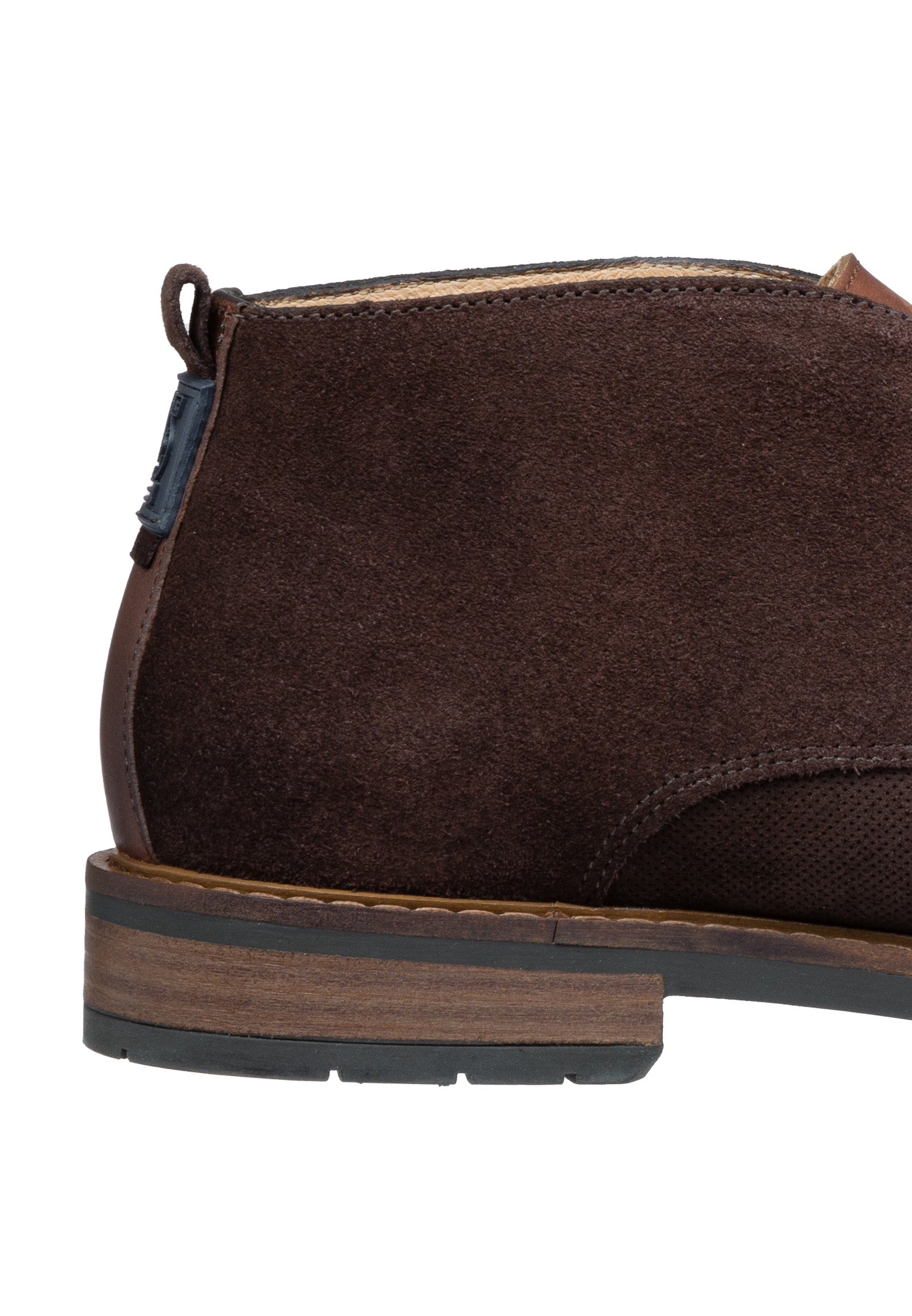 Testa di moro bruin suède Boston boot