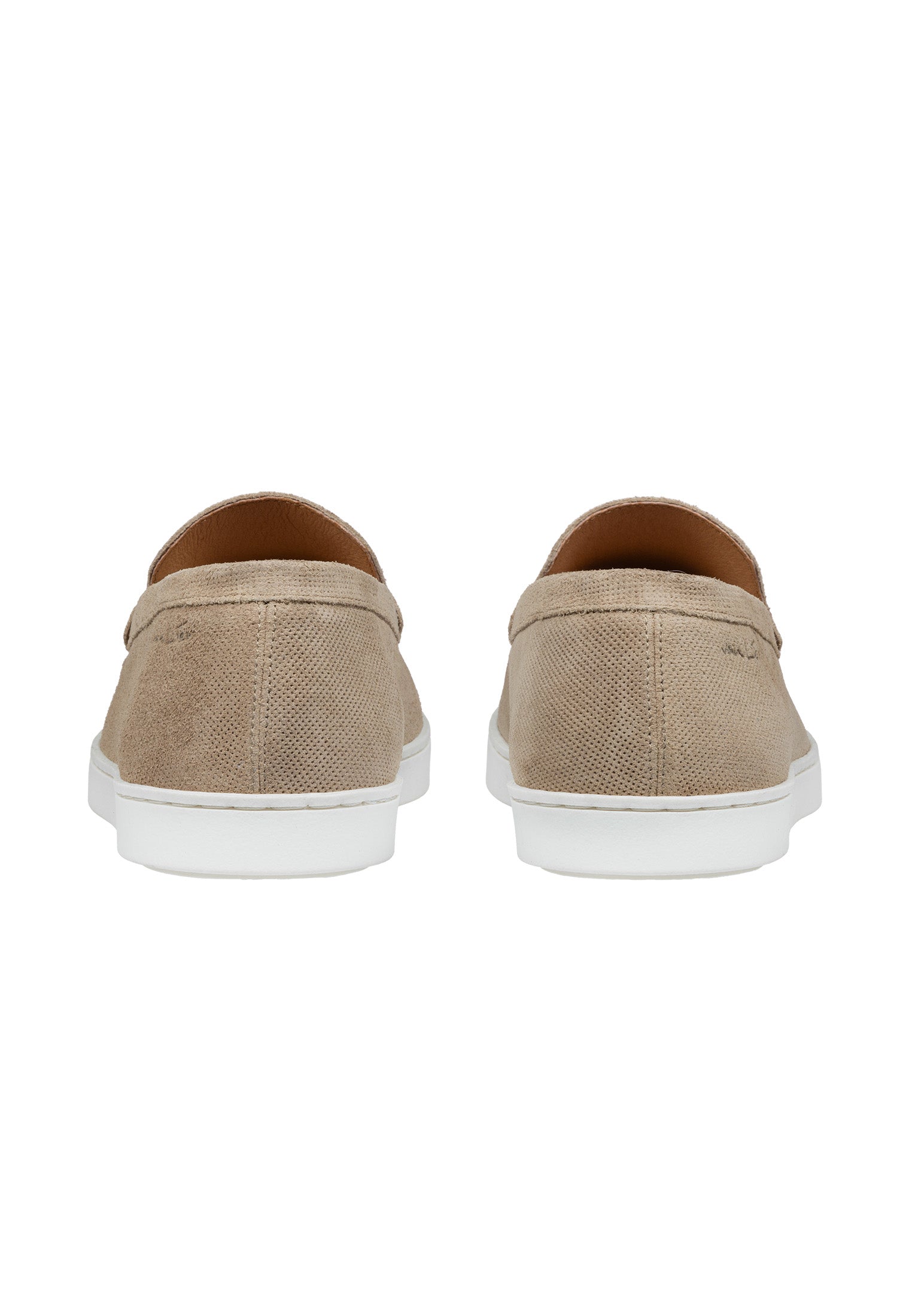 Sand beige suede Lugano loafer