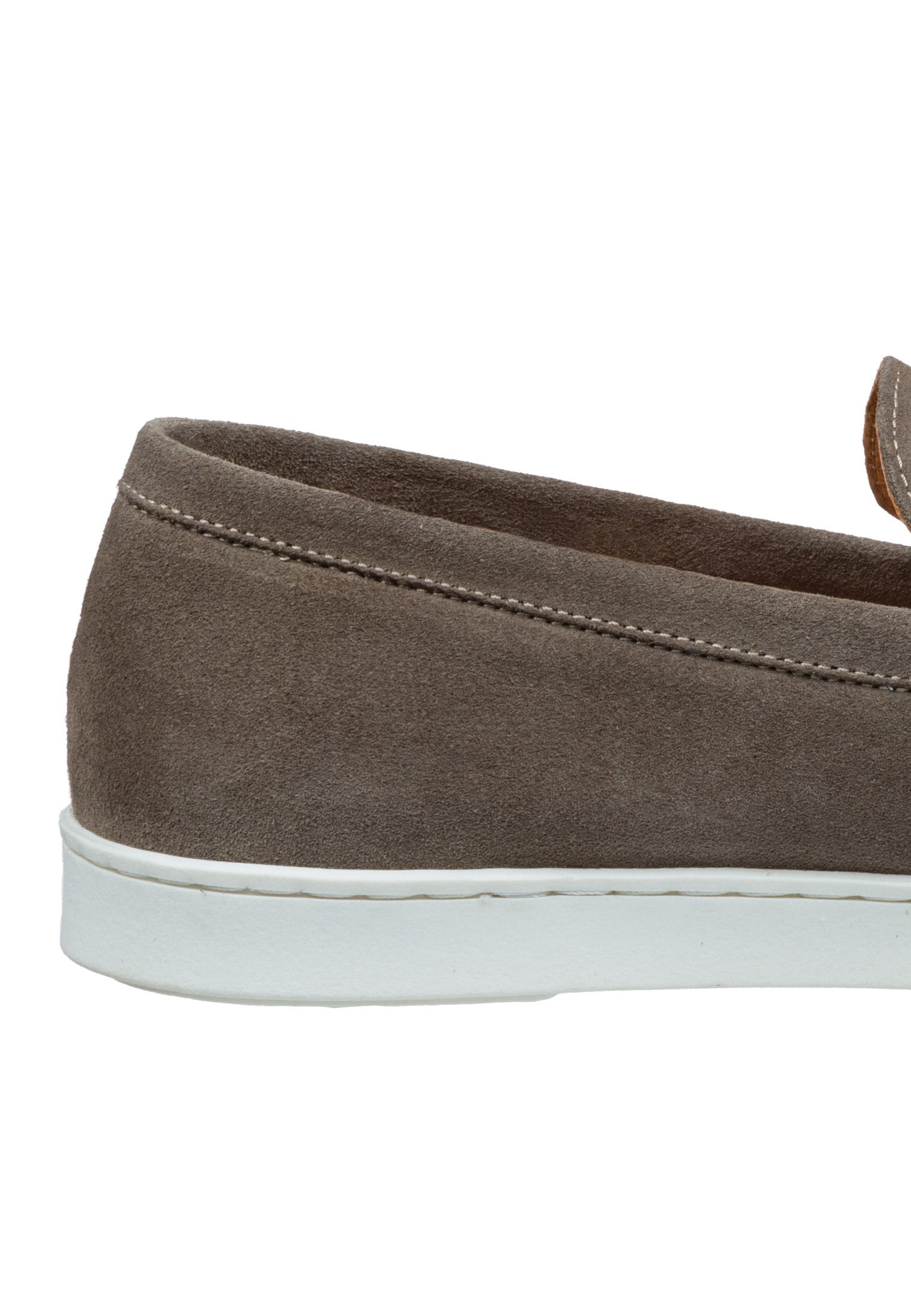 Taupe suède Lugano loafer