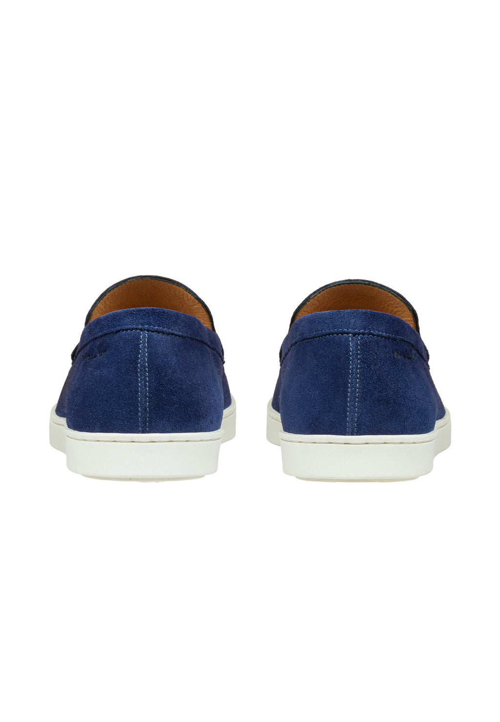 Blauw suède Lugano loafer