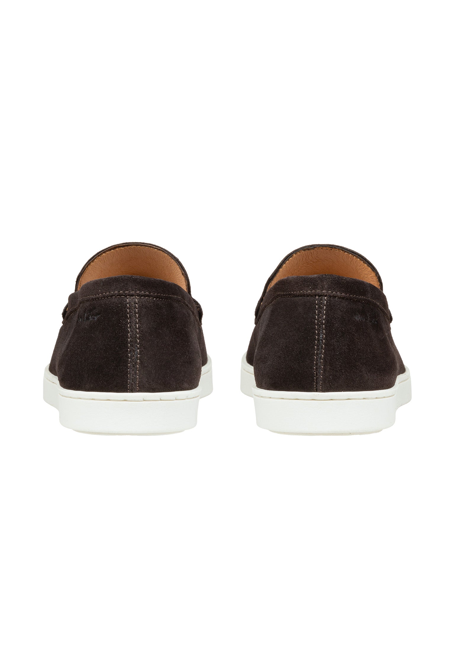 Testa di moro bruin suède Lugano loafer