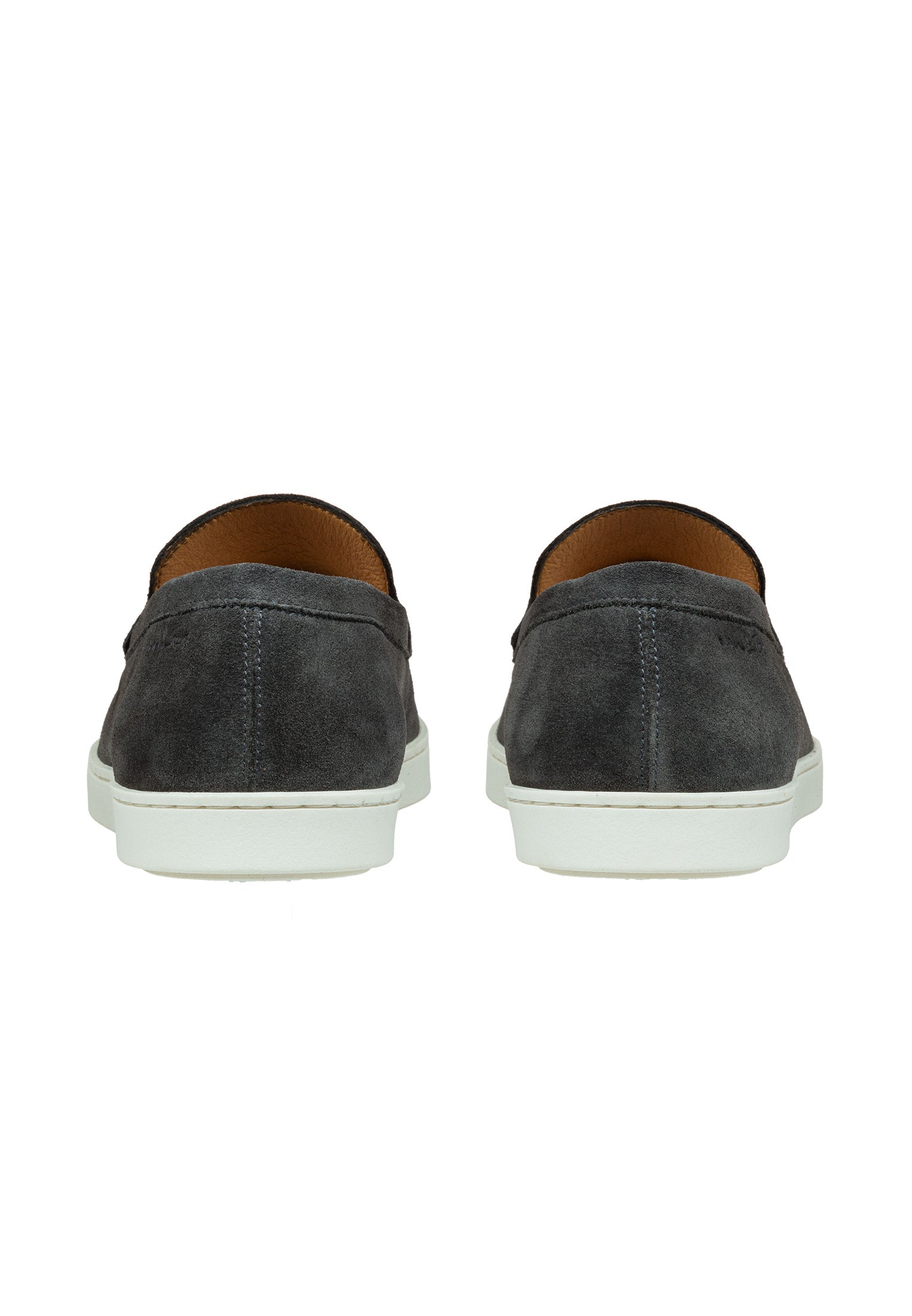 Licht grijs suède Lugano loafer
