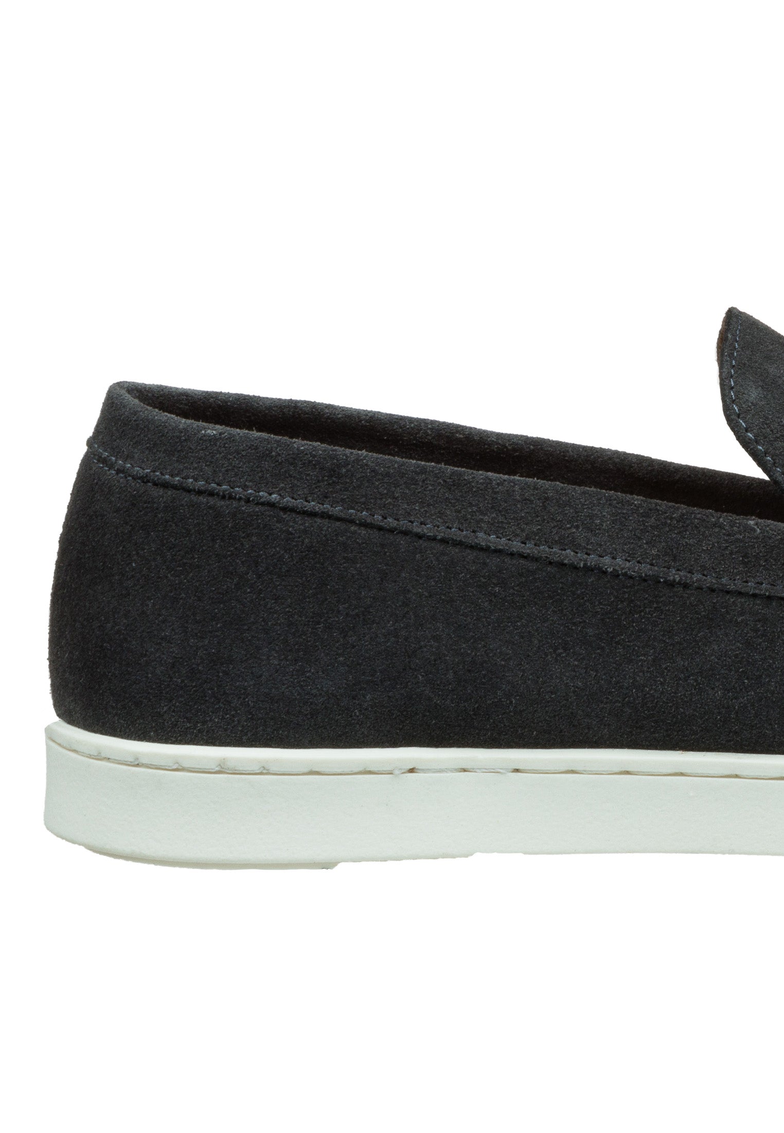 Licht grijs suède Lugano loafer