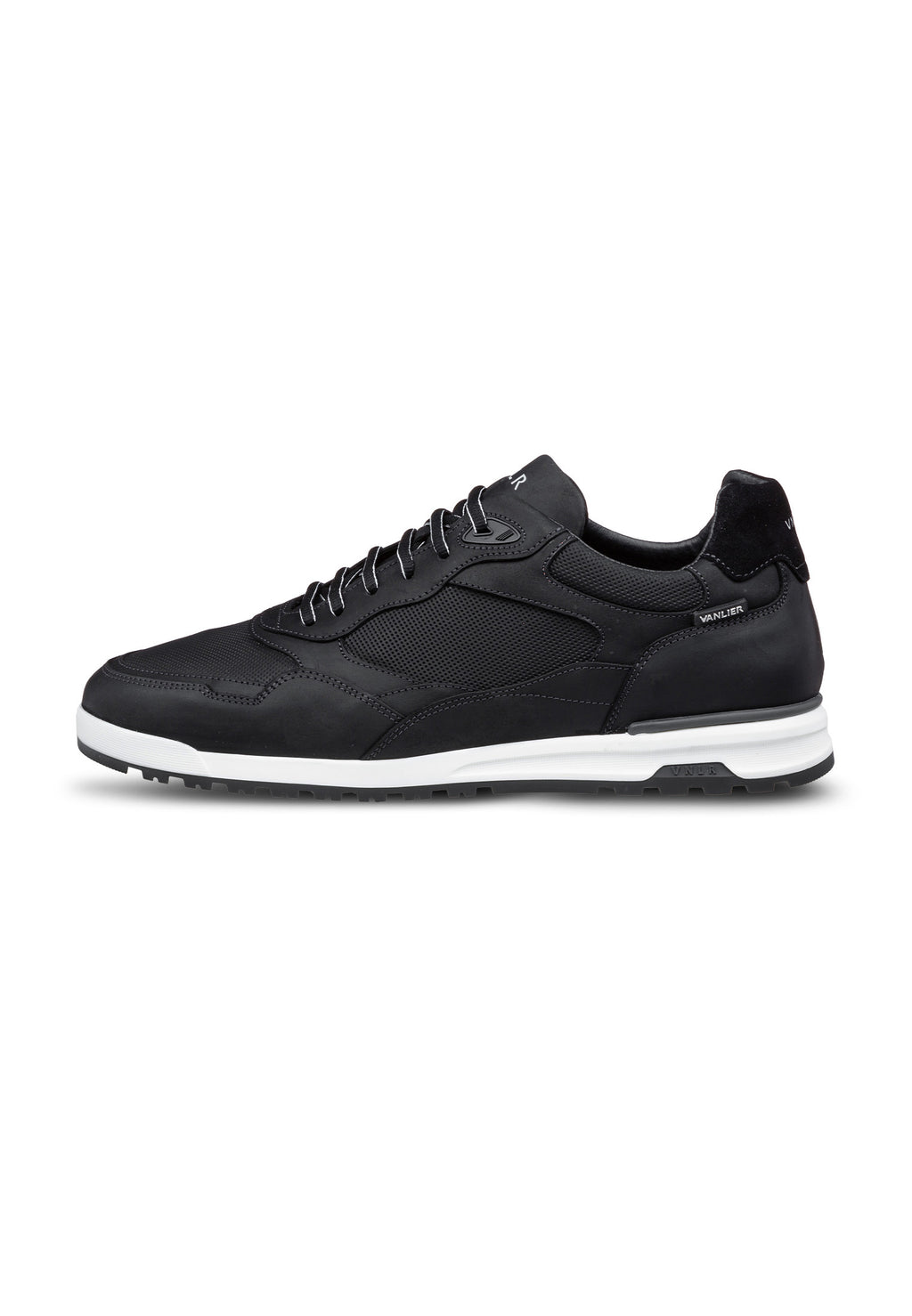 Zwart nubuck Ravello sneaker