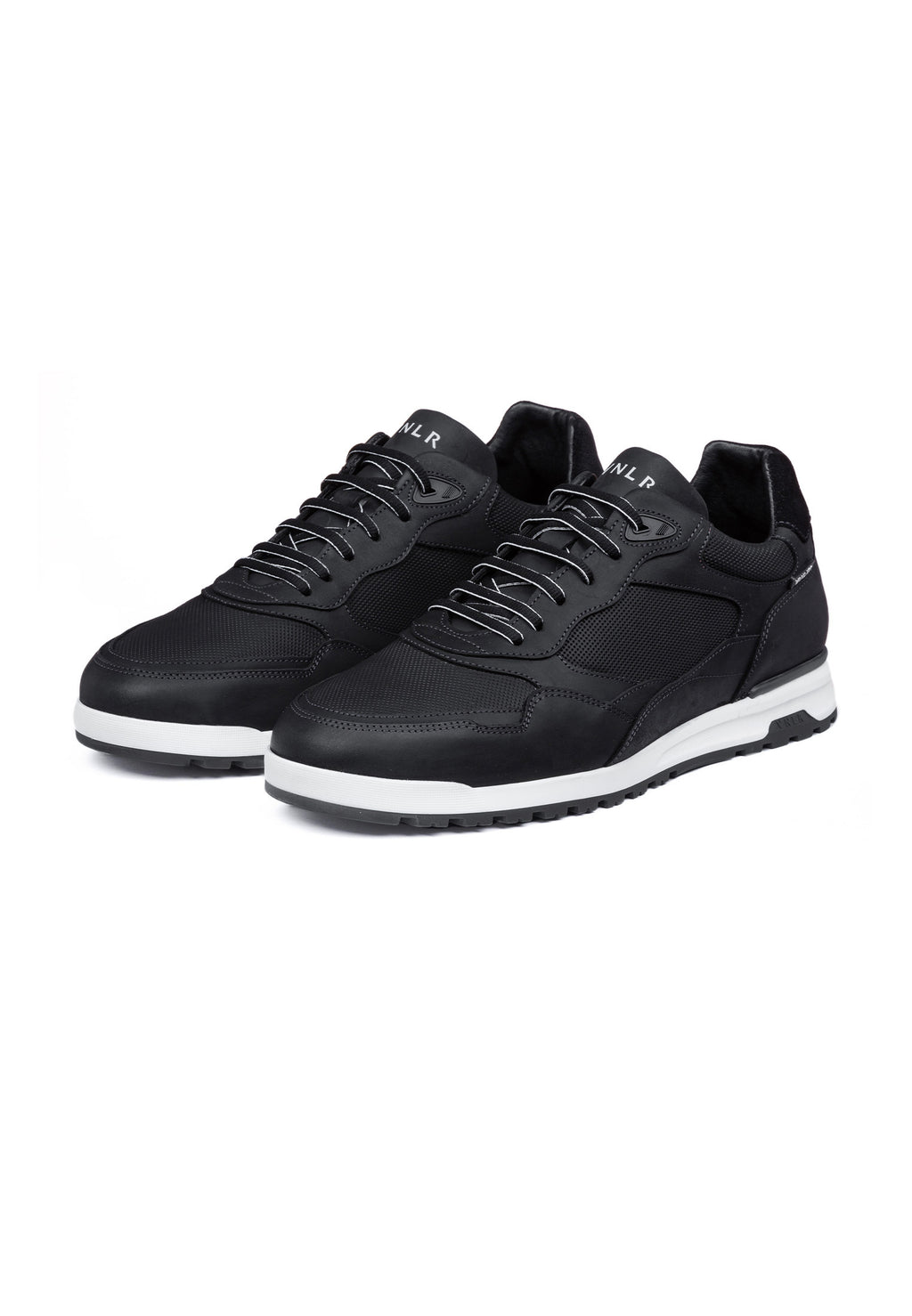 Zwart nubuck Ravello sneaker