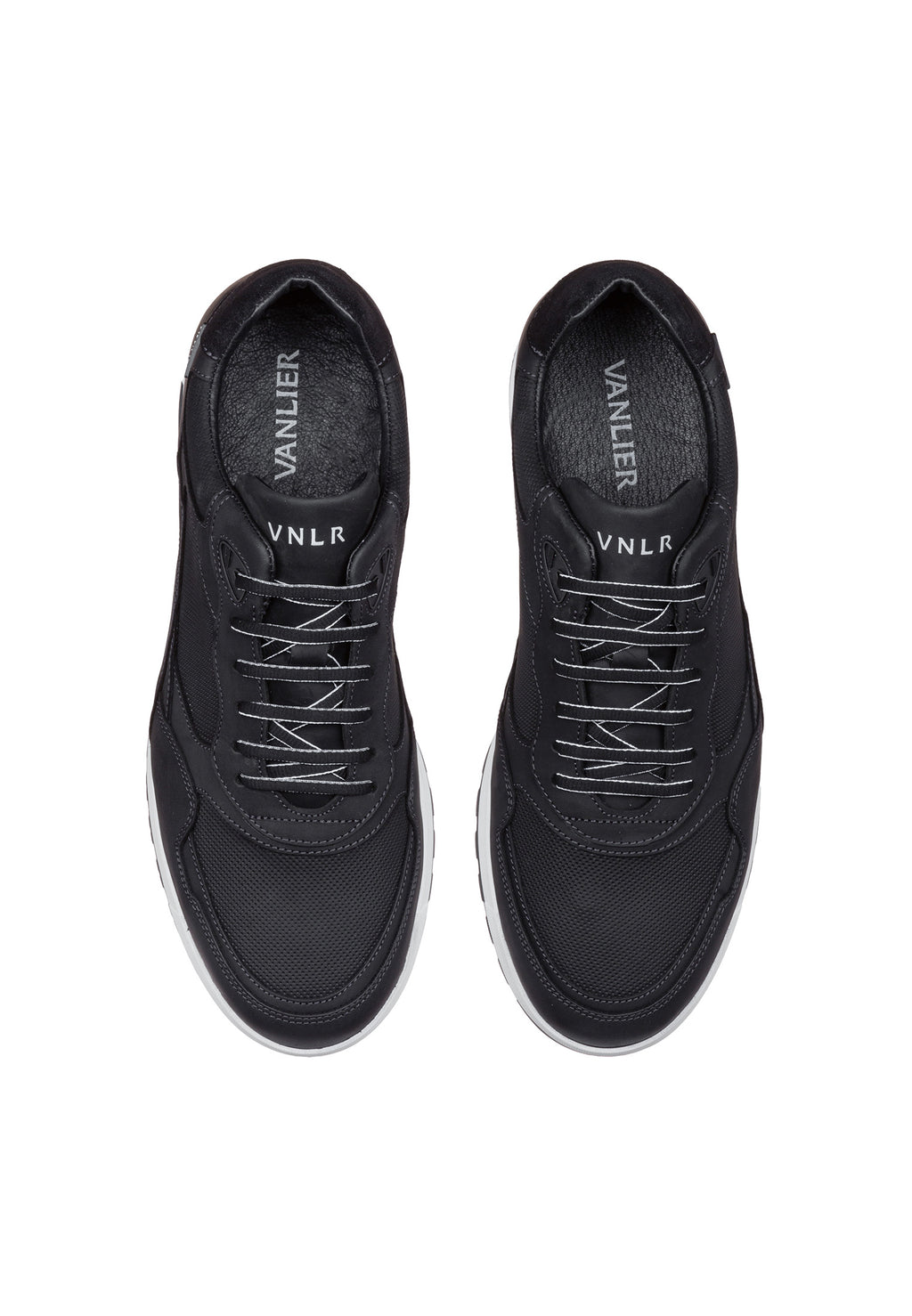 Zwart nubuck Ravello sneaker