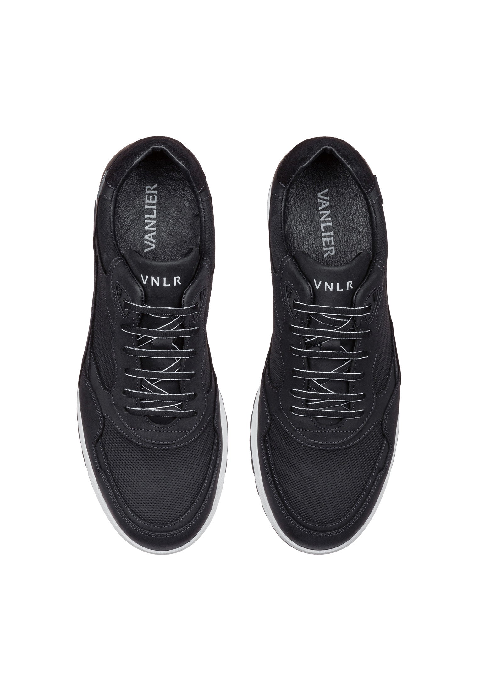 Zwart nubuck Ravello sneaker