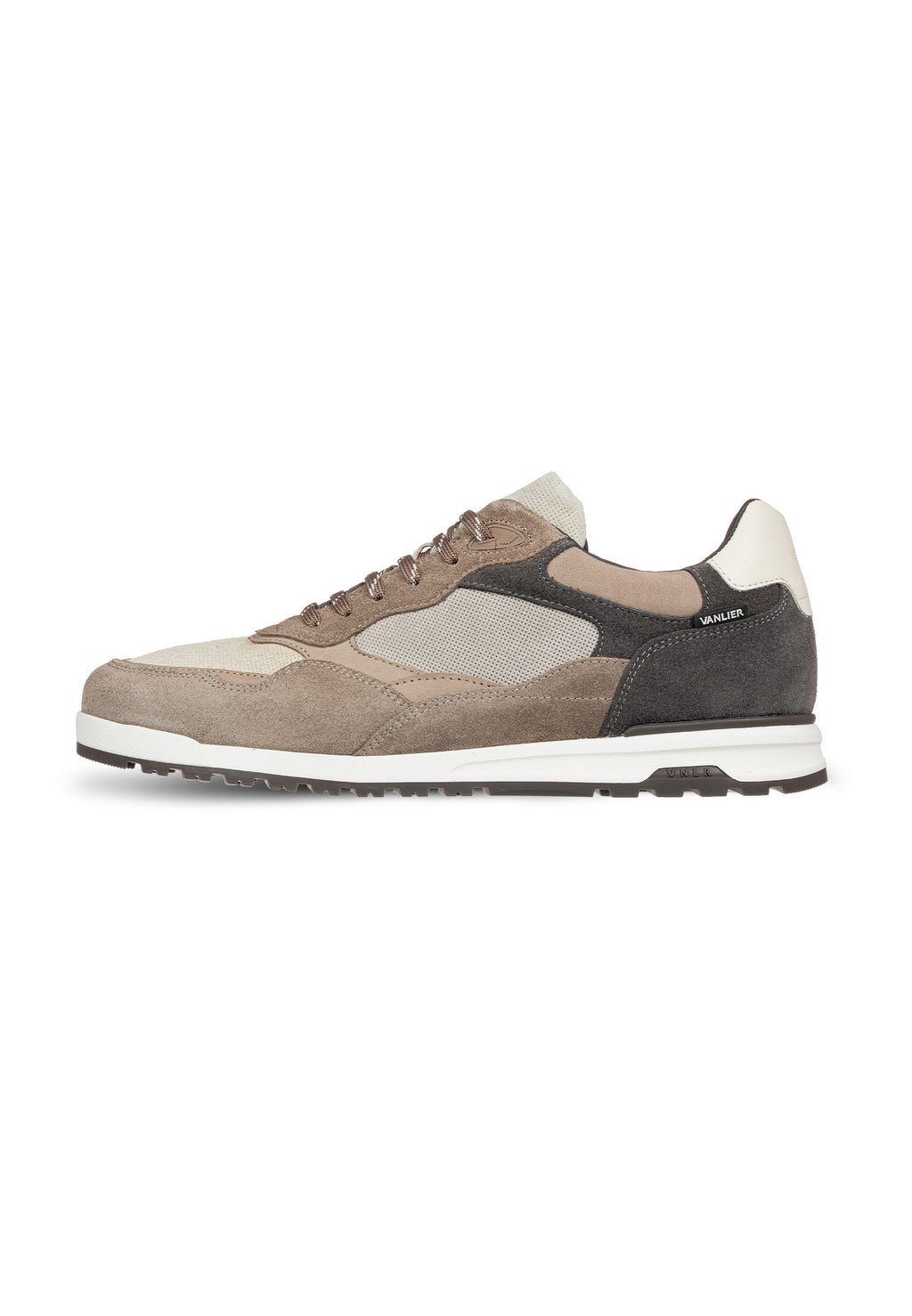 Taupe combi suède Ravello sneaker