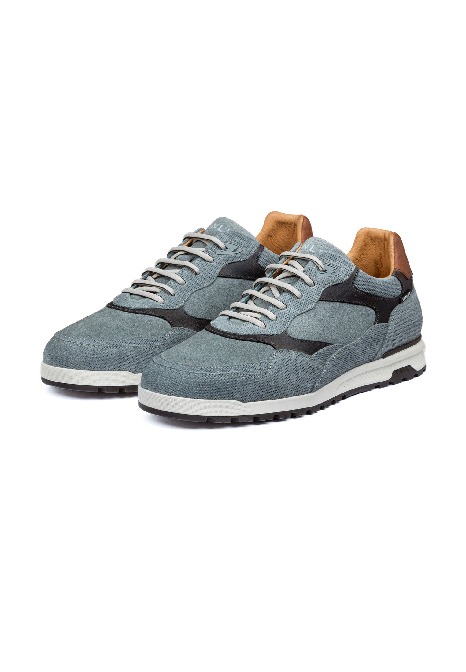 Grijs blauw suède Ravello sneaker