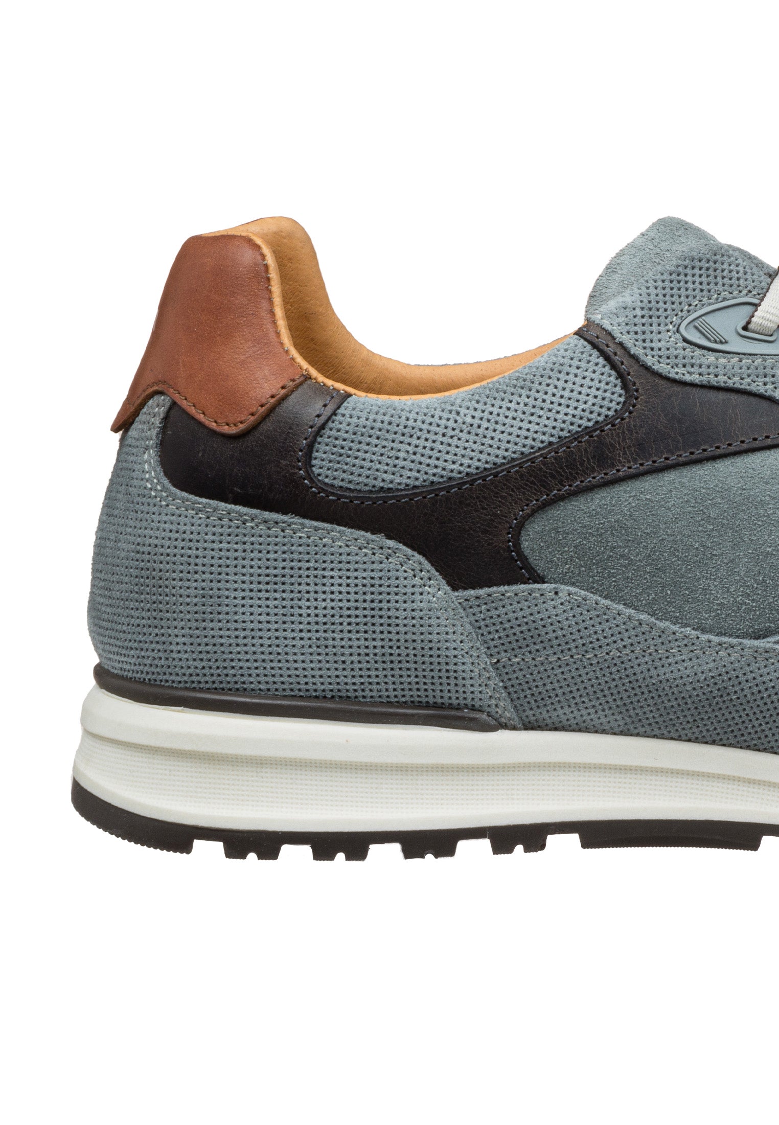 Grijs blauw suède Ravello sneaker