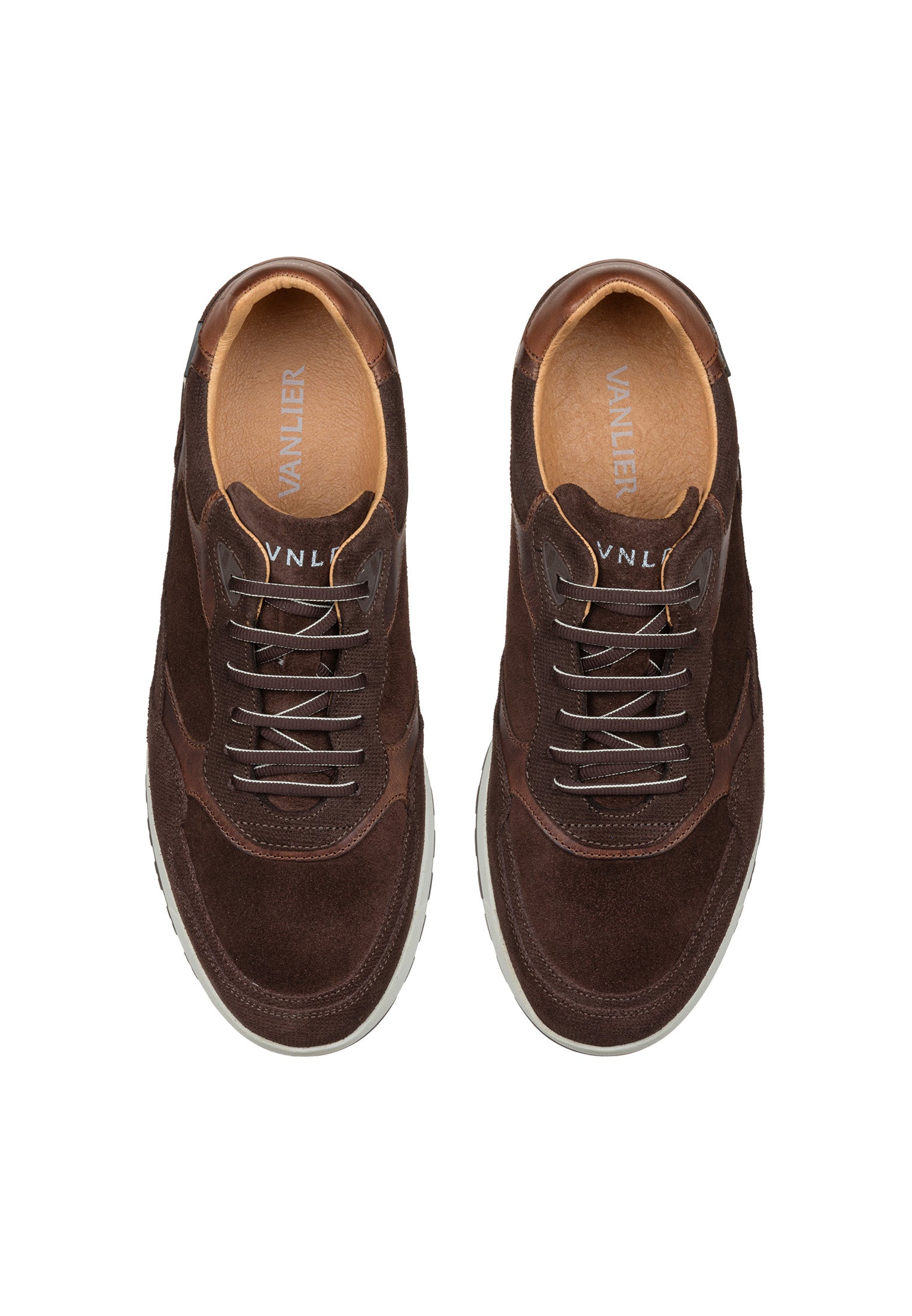Testa di Moro bruin suède Ravello sneaker