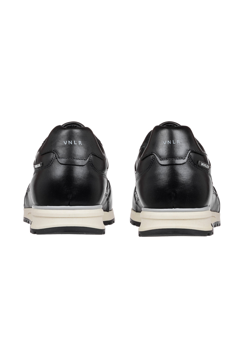 Zwart gladleren Ravello sneaker