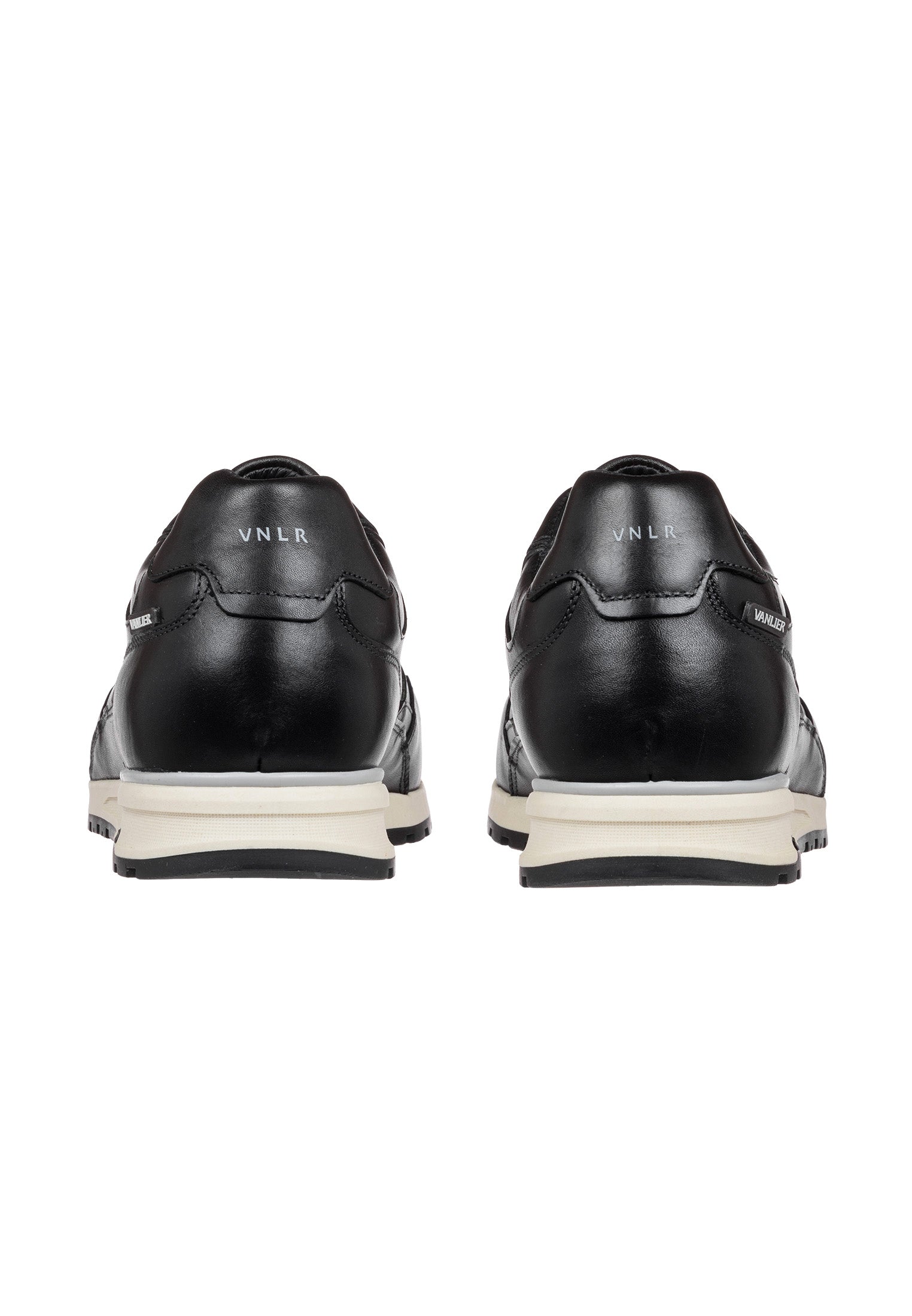 Zwart gladleren Ravello sneaker
