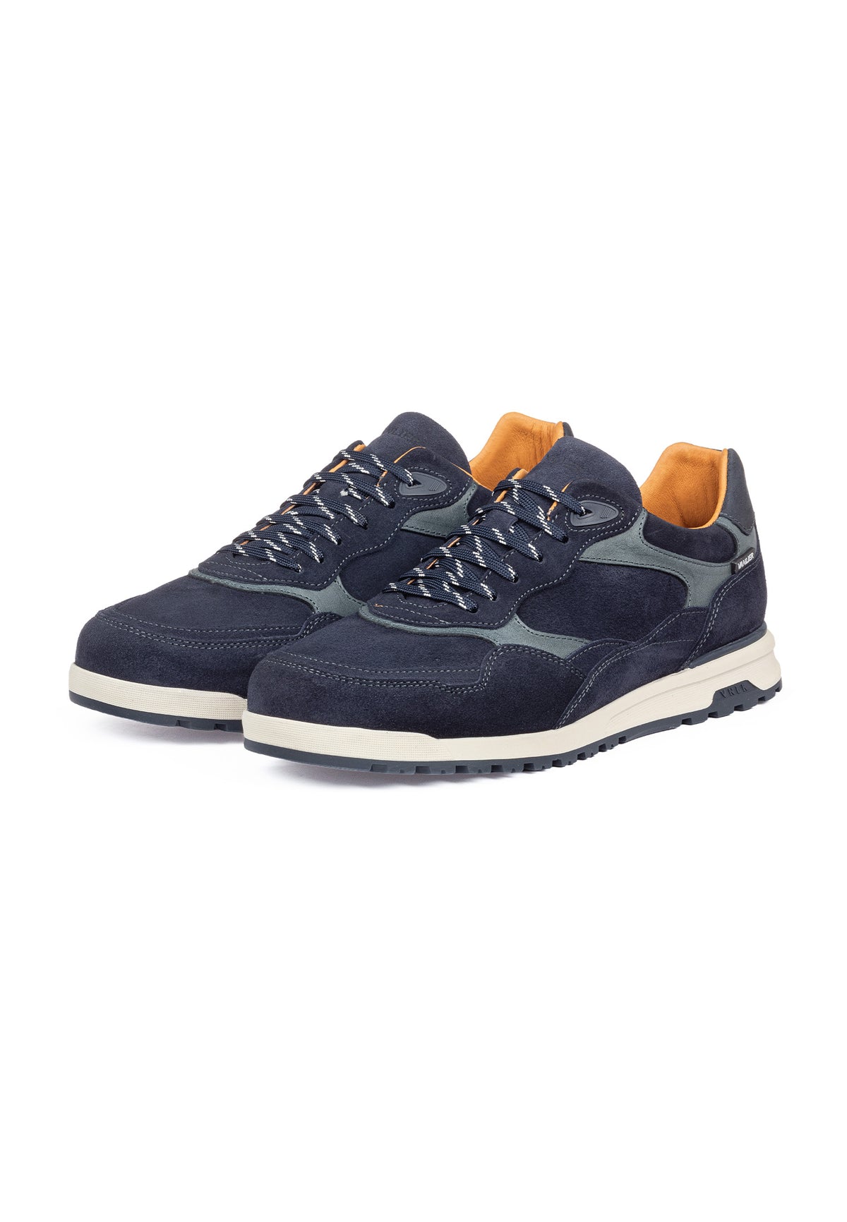 Navy blauw suède Ravello sneaker