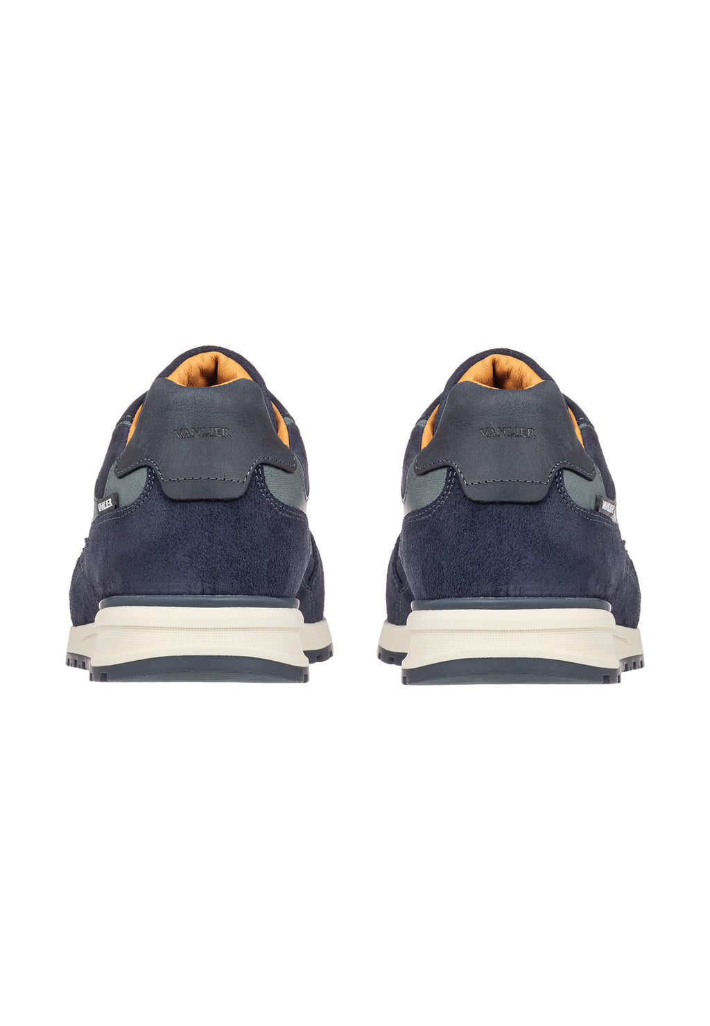 Navy blauw suède Ravello sneaker