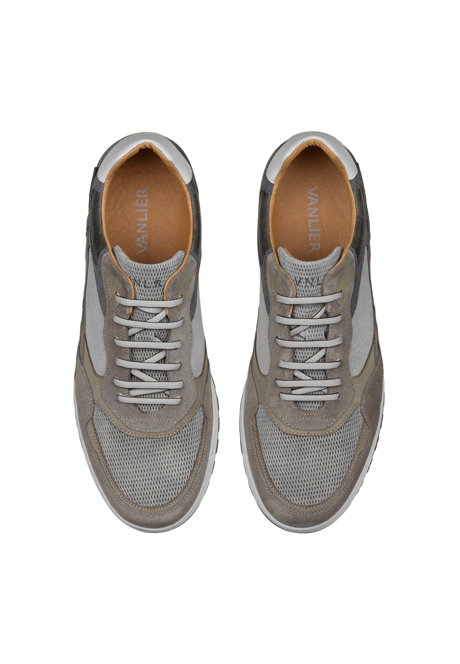 Licht taupe combi Ravello sneaker