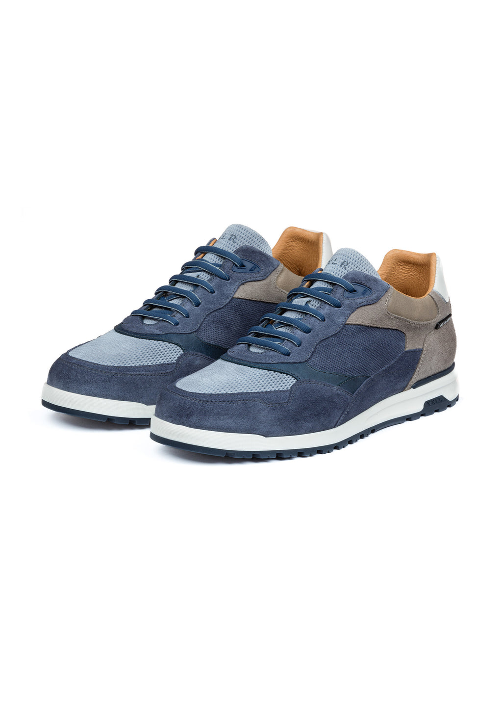 Blauw combi Ravello sneaker