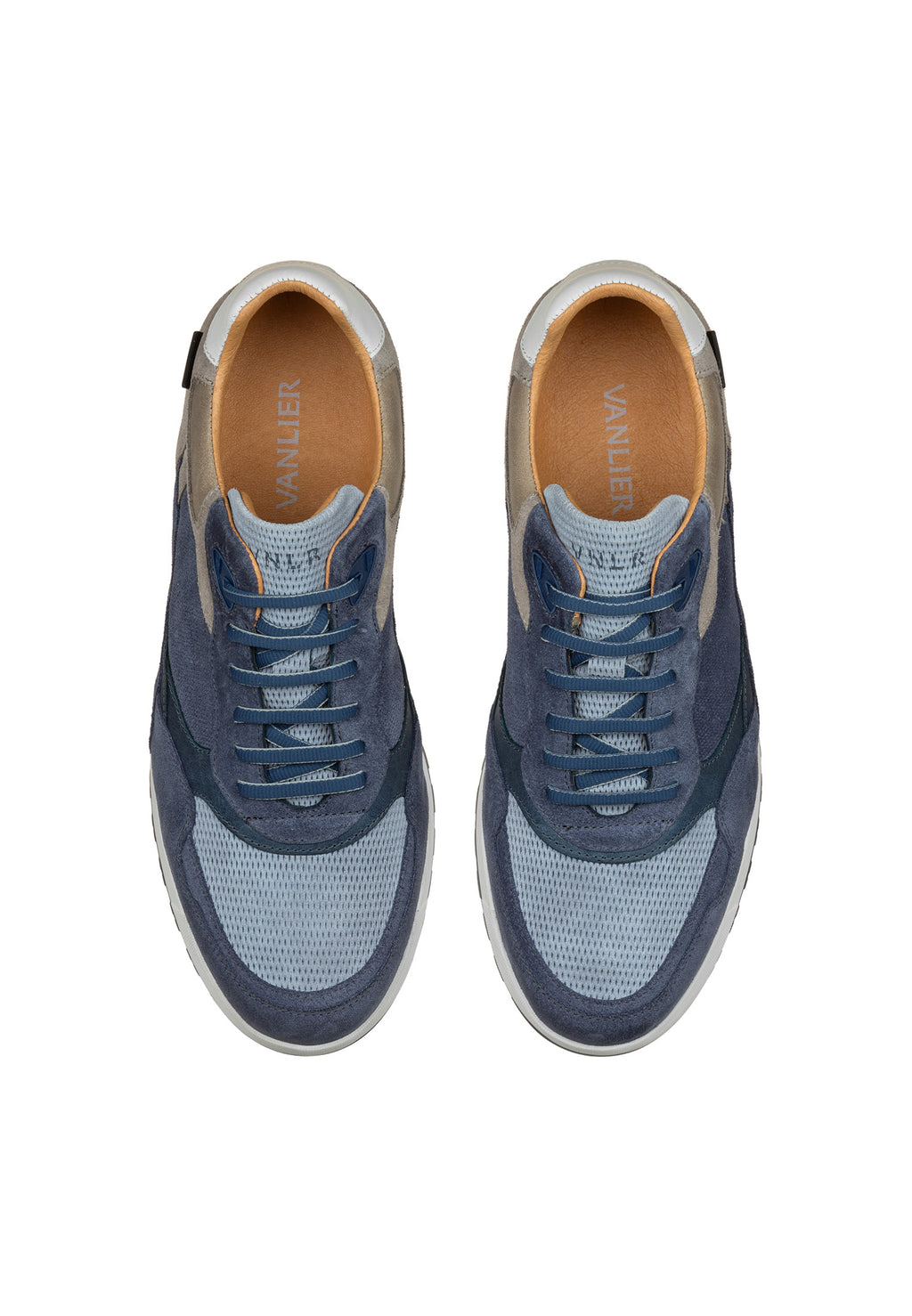Blauw combi Ravello sneaker
