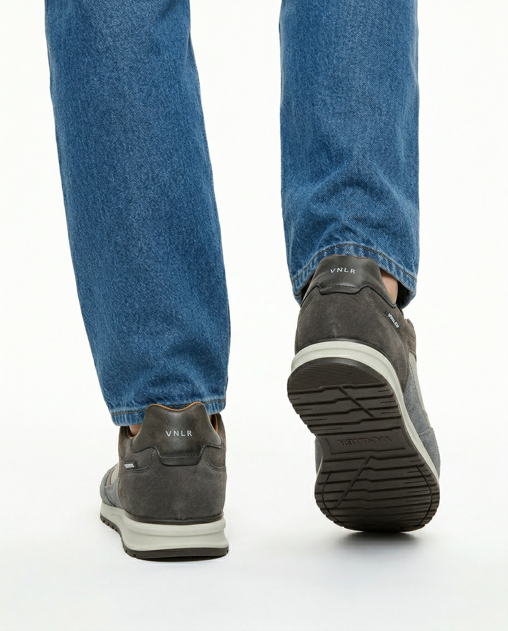 Grijs blauw combi Ravello sneaker