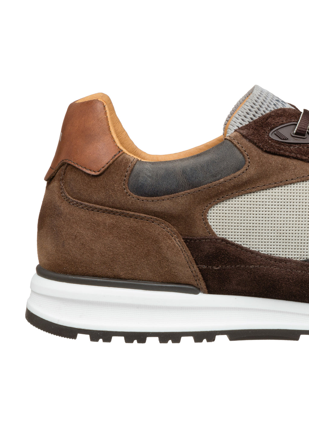Testa di moro bruin combi Ravello sneaker