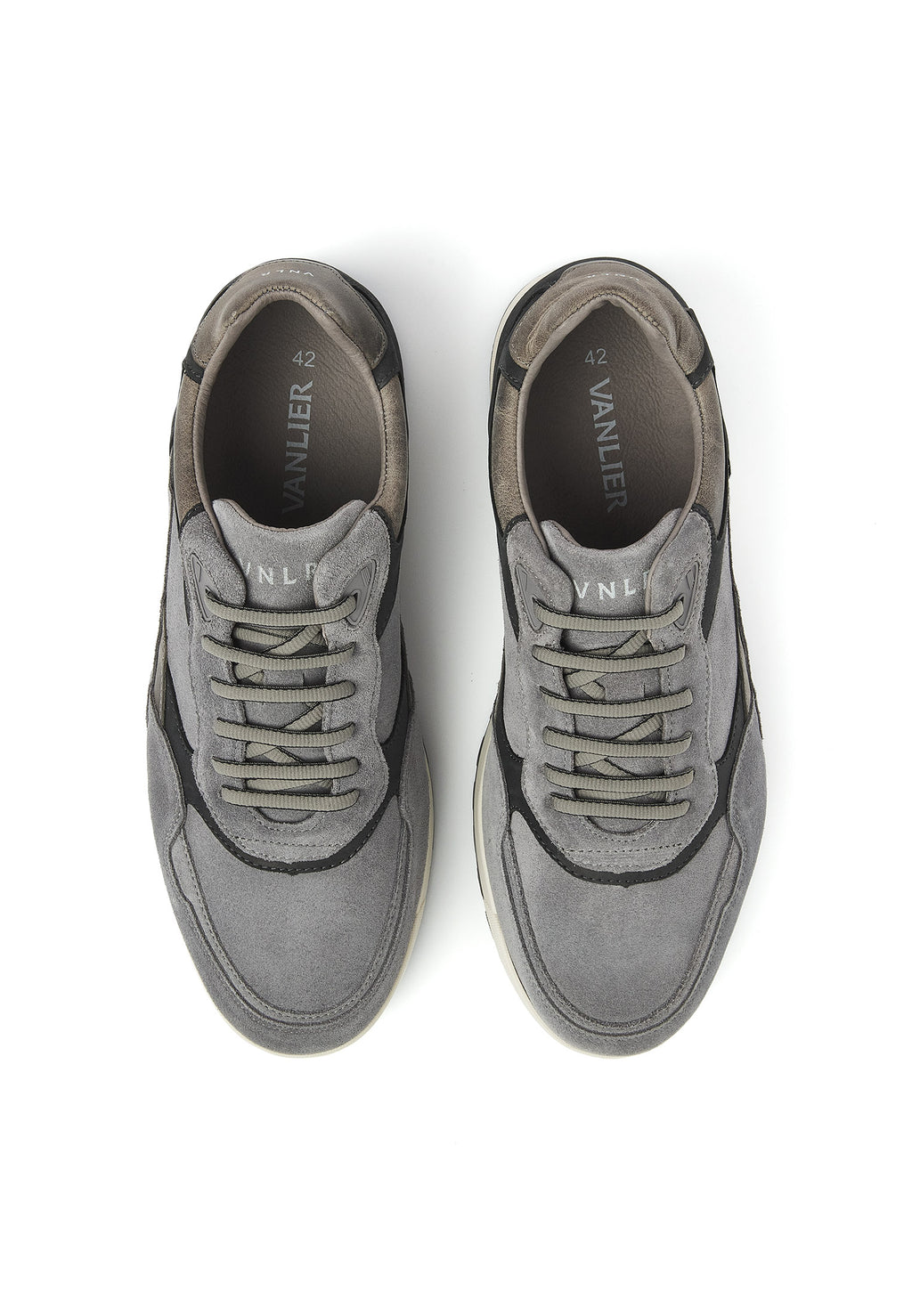 Antraciet combi Ravello sneaker