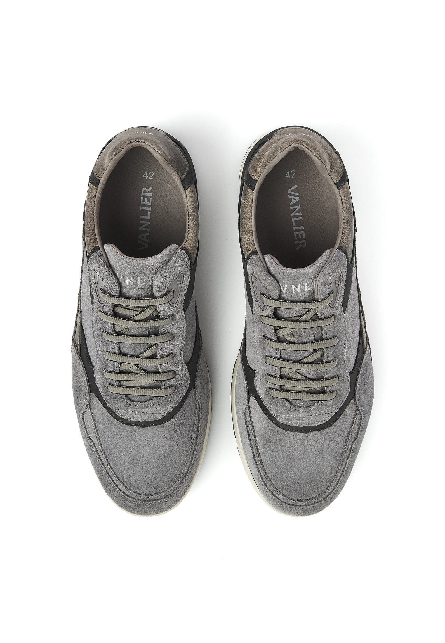 Antraciet combi Ravello sneaker