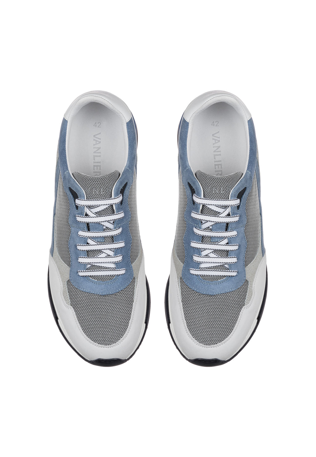 Licht blauw combi Romeo sneaker