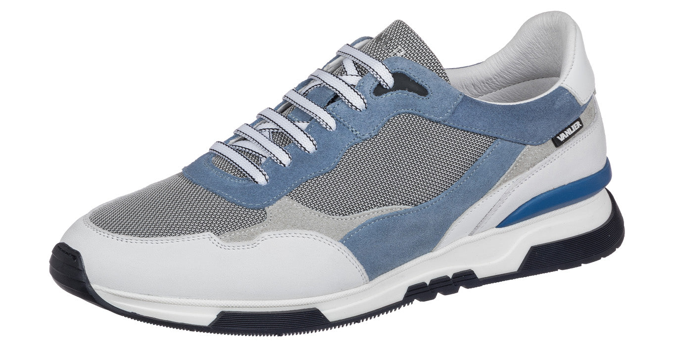 Licht blauw combi Romeo sneaker
