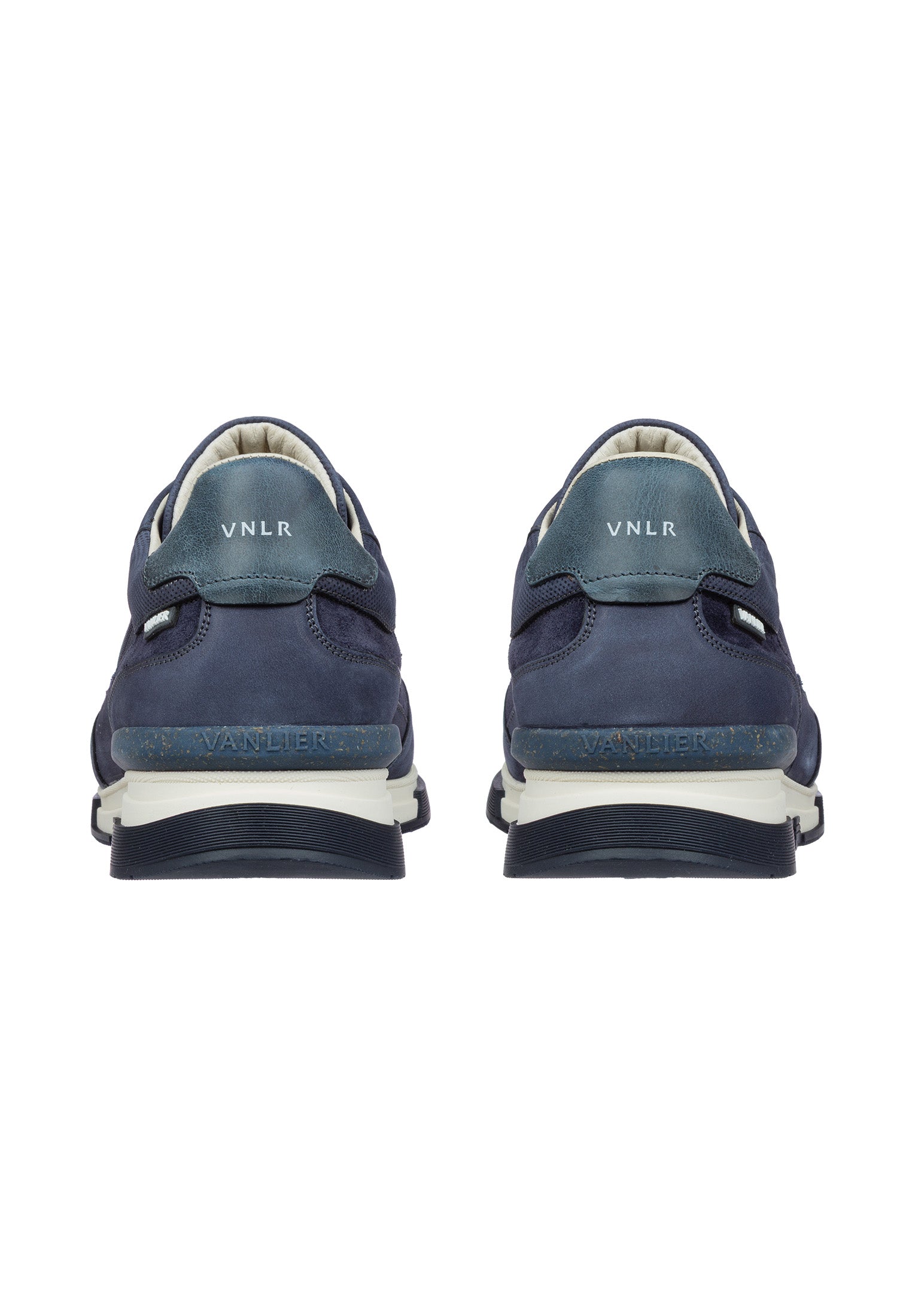 Navy blauw combi Romeo sneaker