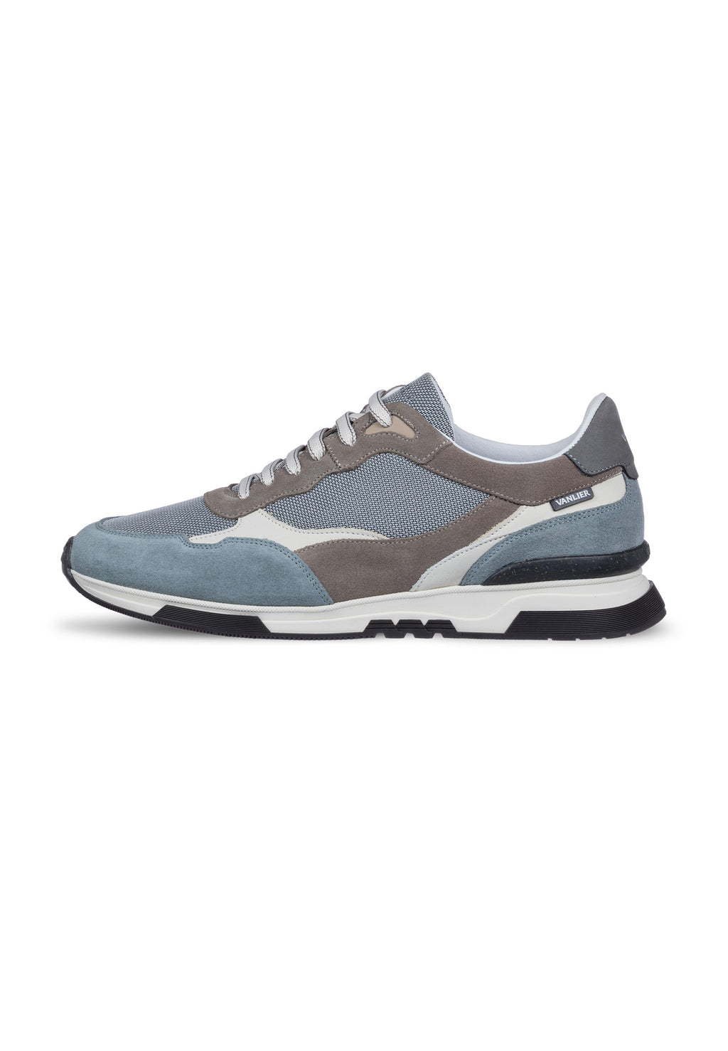 Blauw grijs combi Romeo sneaker