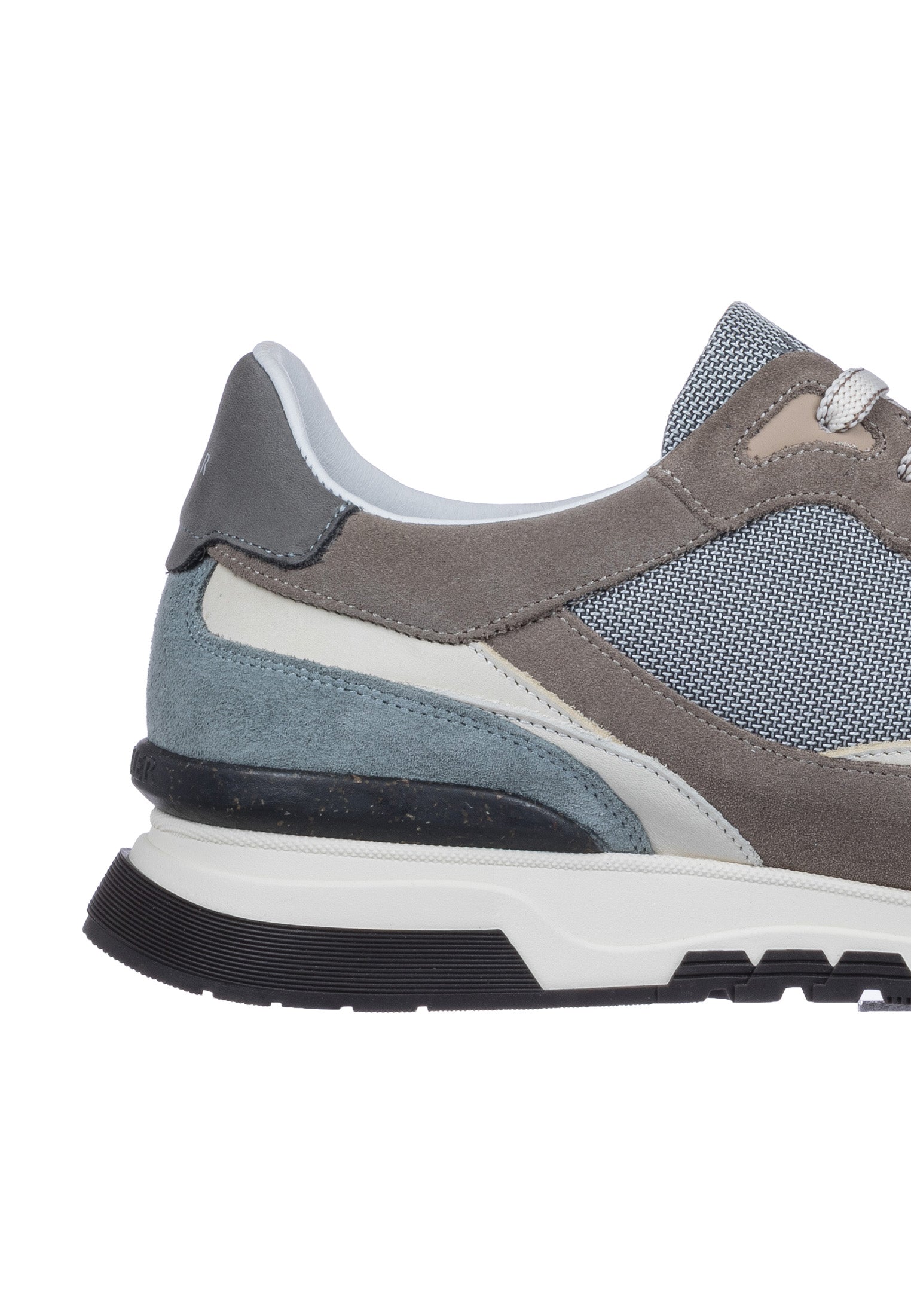 Blauw grijs combi Romeo sneaker