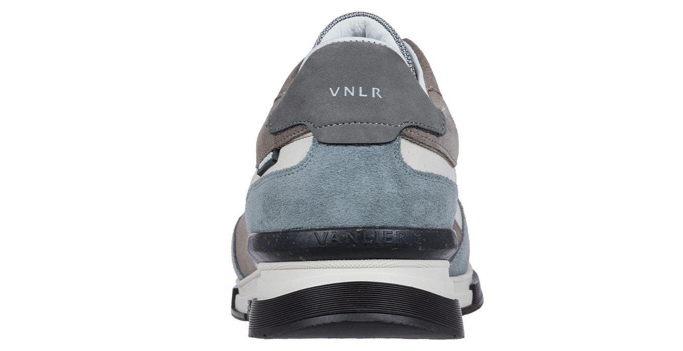 Blauw grijs combi Romeo sneaker