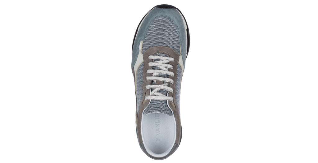 Blauw grijs combi Romeo sneaker