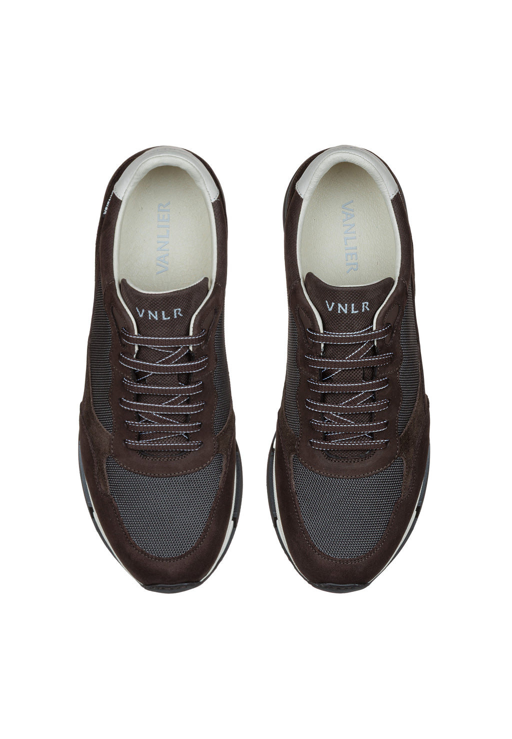 Bruin combi Romeo sneaker