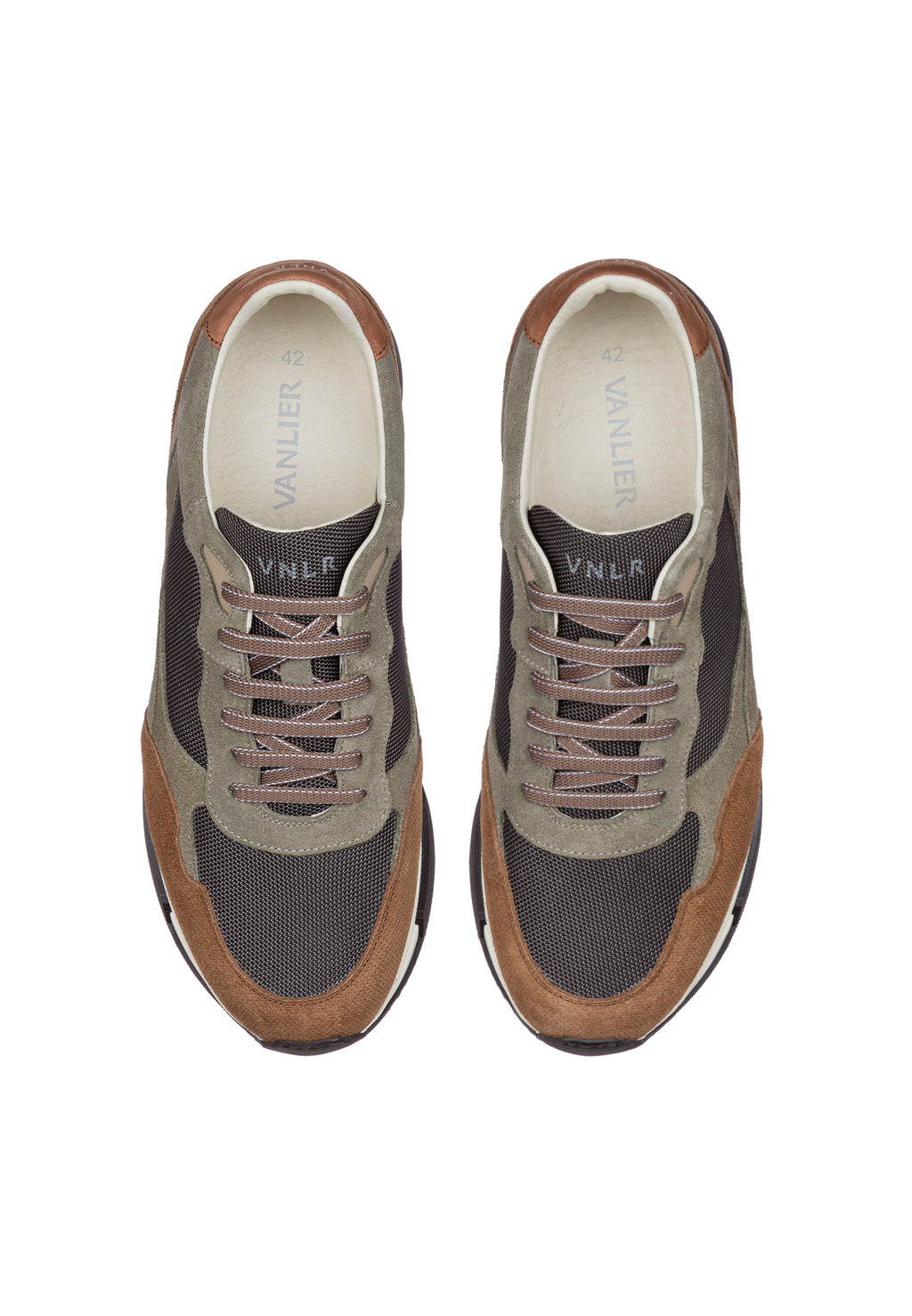 Roest Cogac combi Romeo sneaker