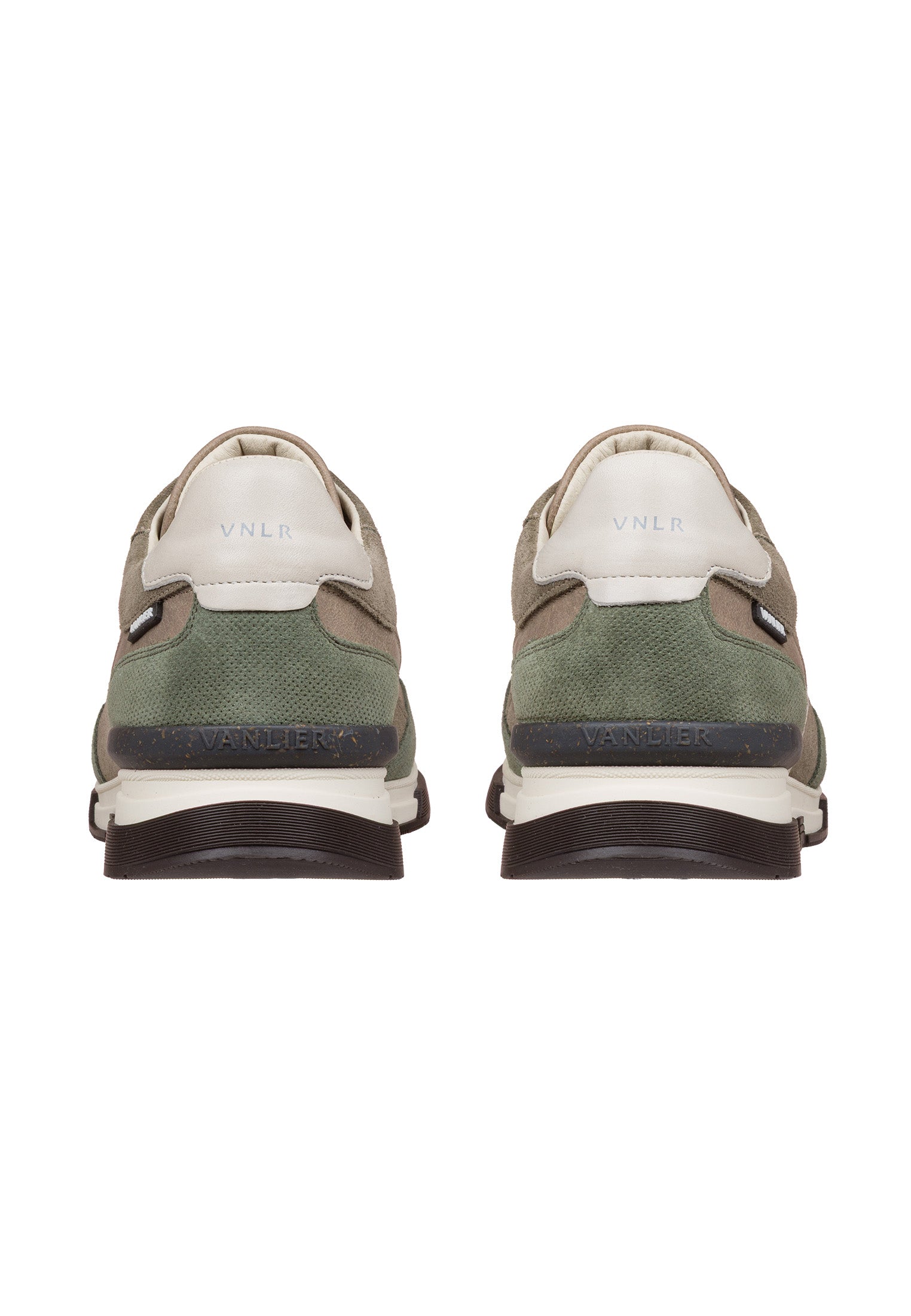 Bruin groen combi Romeo sneaker
