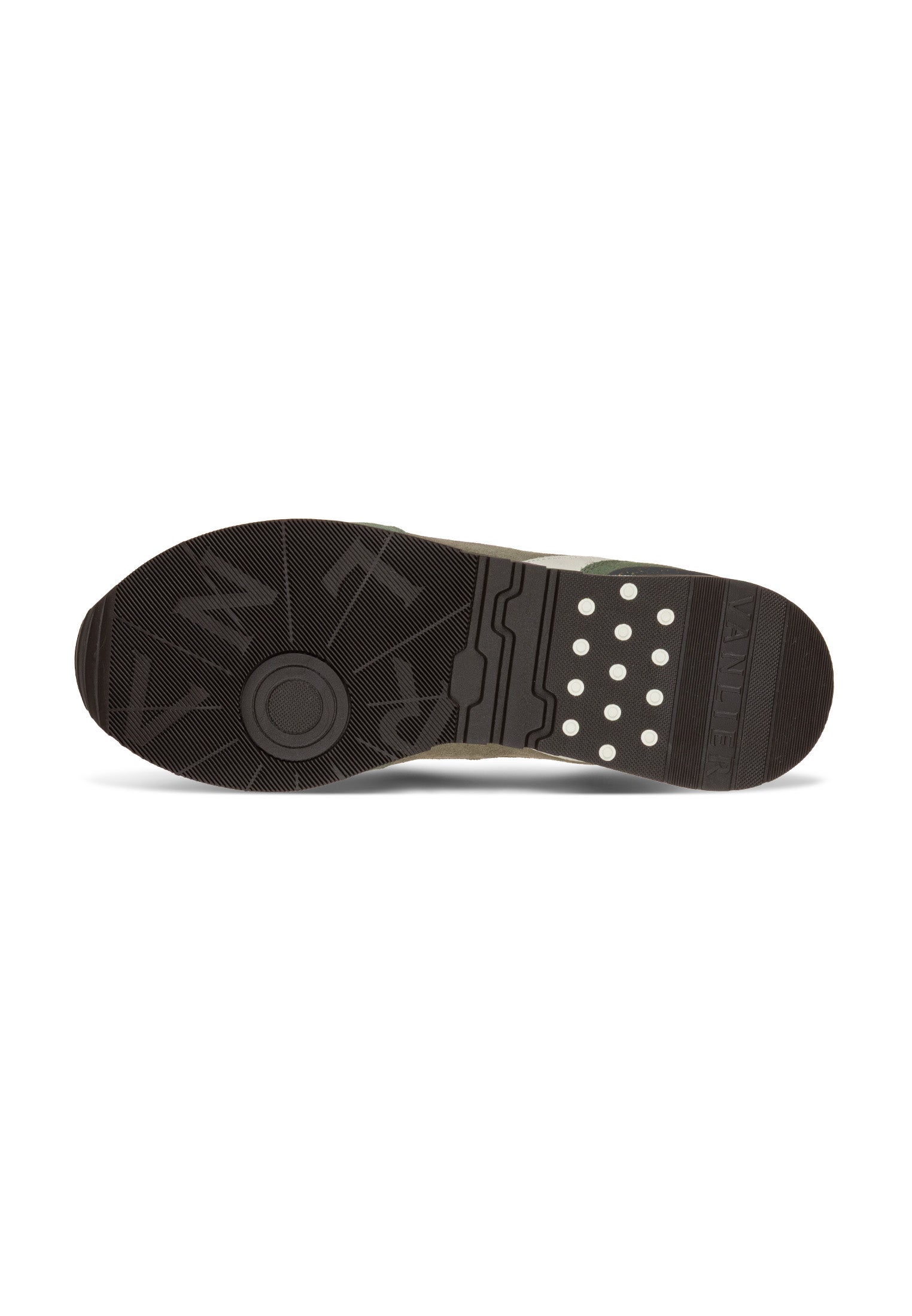 Bruin groen combi Romeo sneaker