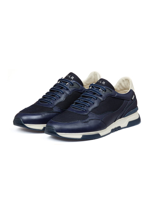Navy blauw combi Romeo sneaker