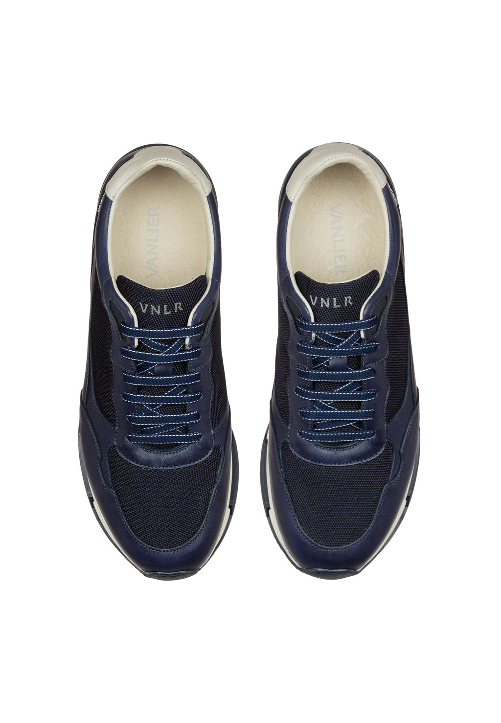 Navy blauw combi Romeo sneaker