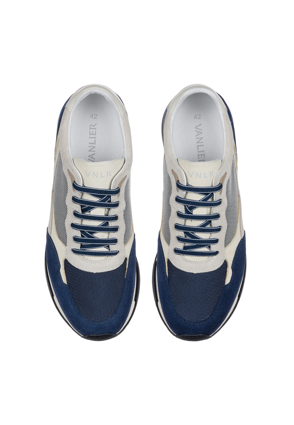 Blauw combi Romeo sneaker